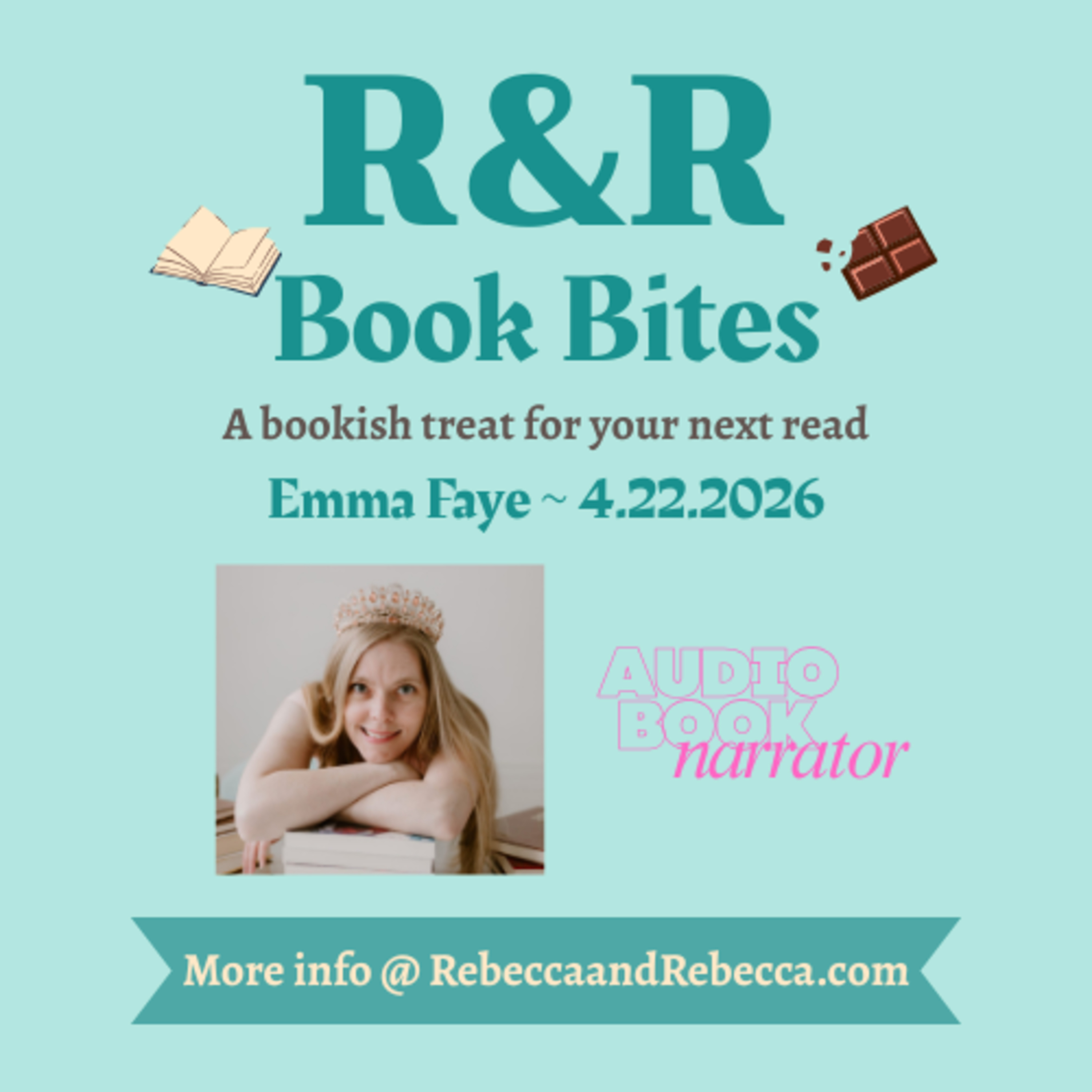 Ep. 9 (VIDEO) - Book Bites with Emma Faye - Audio Book Narrator episode artwork