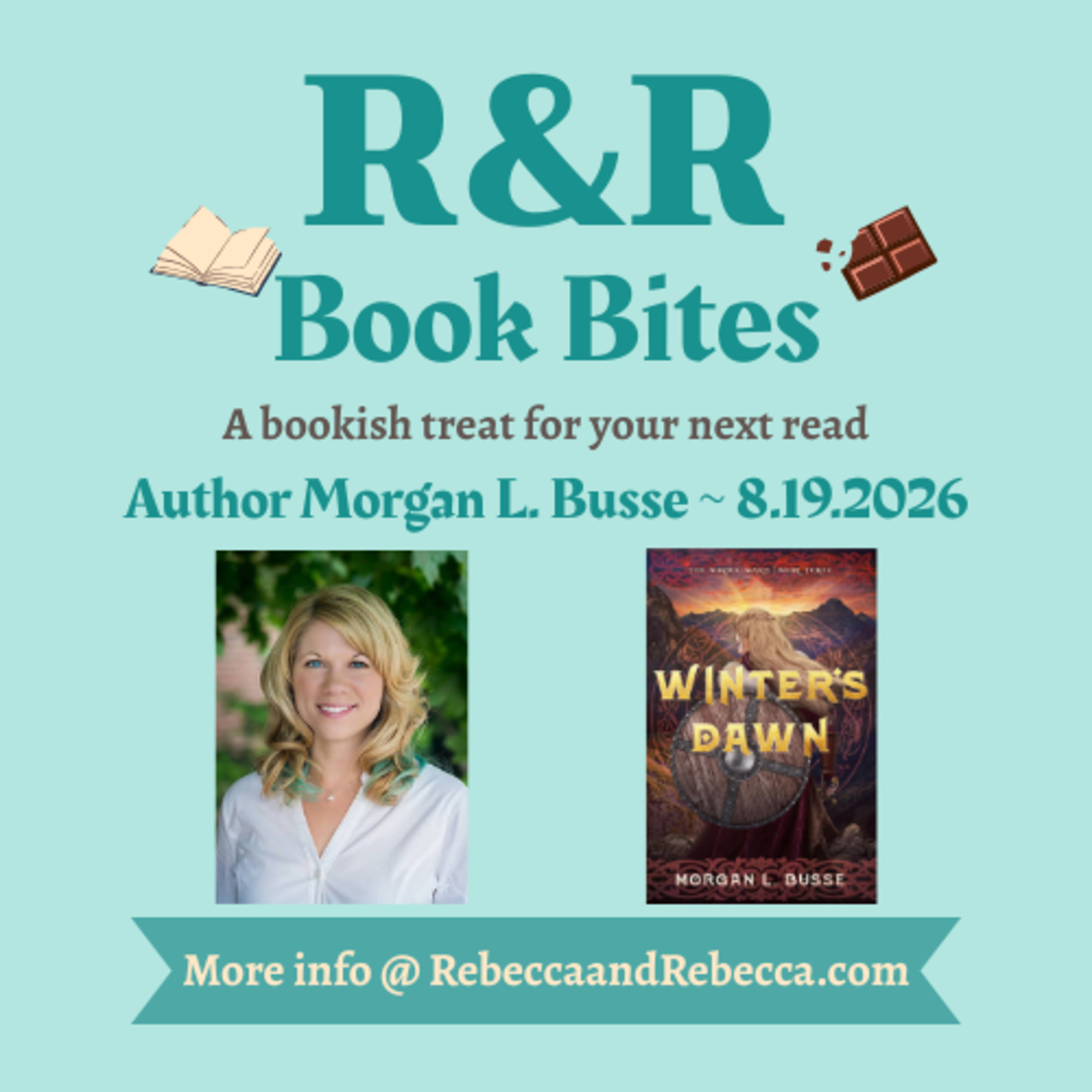 Ep. 18 (VIDEO) Book Bites with Morgan L. Busse episode artwork