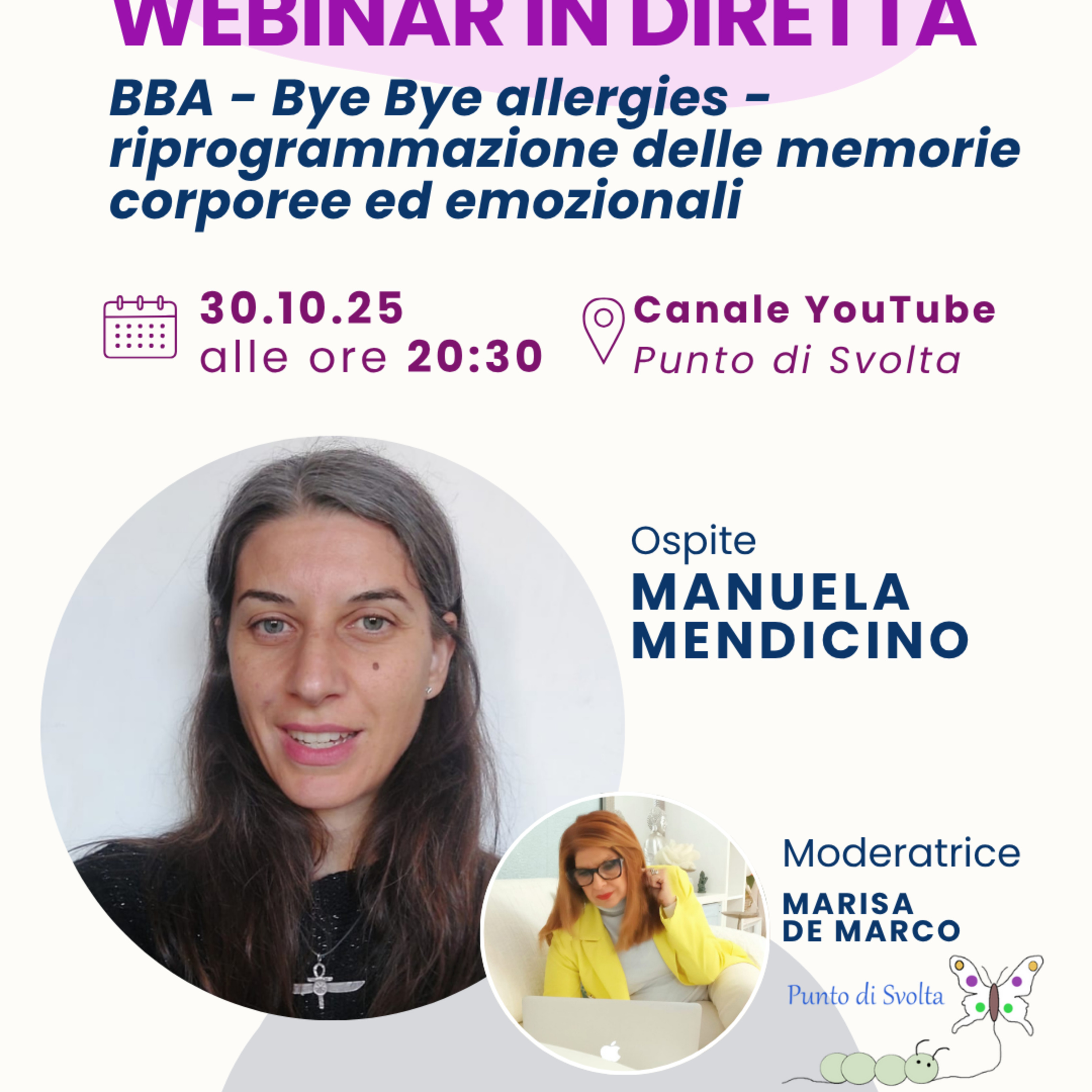 PUNTO DI SVOLTA - Interviste e webinar
