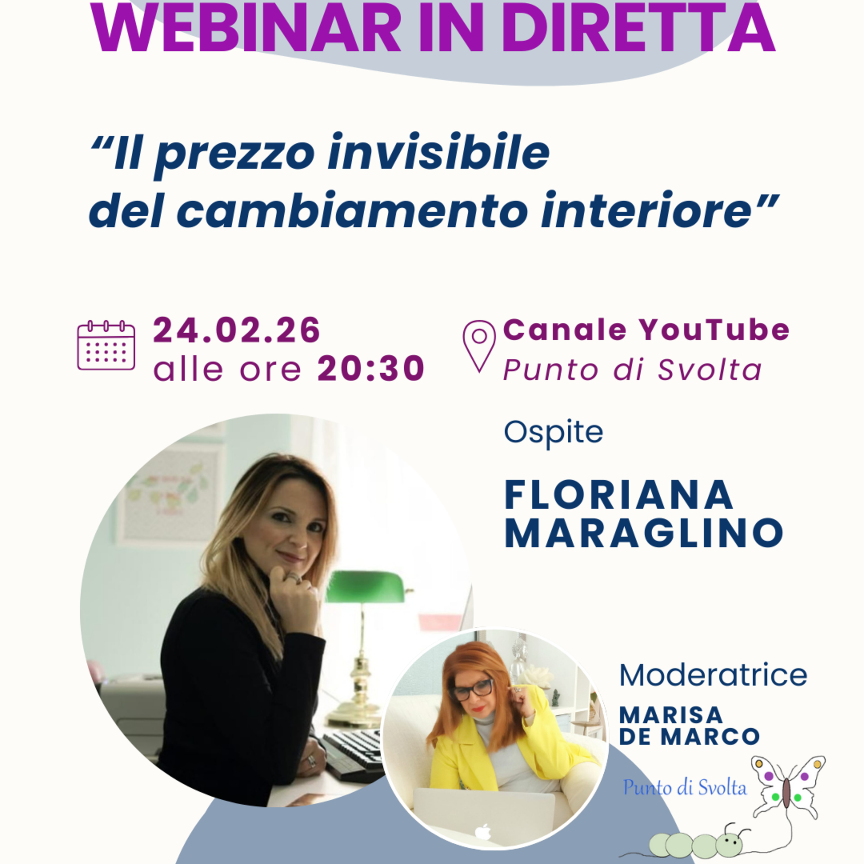 PUNTO DI SVOLTA - Interviste e webinar