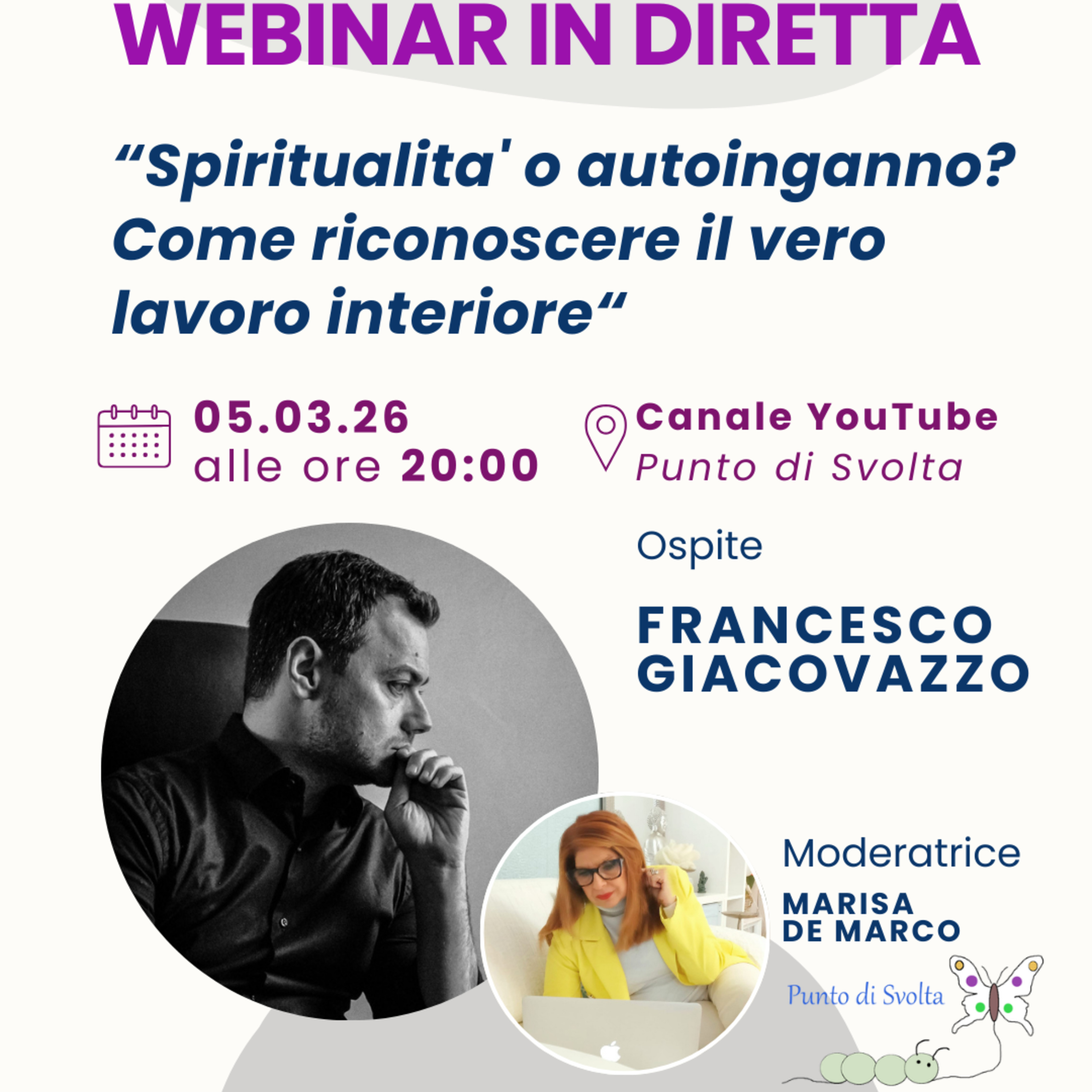SPIRITUALITA' O AUTOINGANNO? COME RICONOSCERE IL VERO LAVORO INTERIORE – FRANCESCO GIACOVAZZO episode artwork