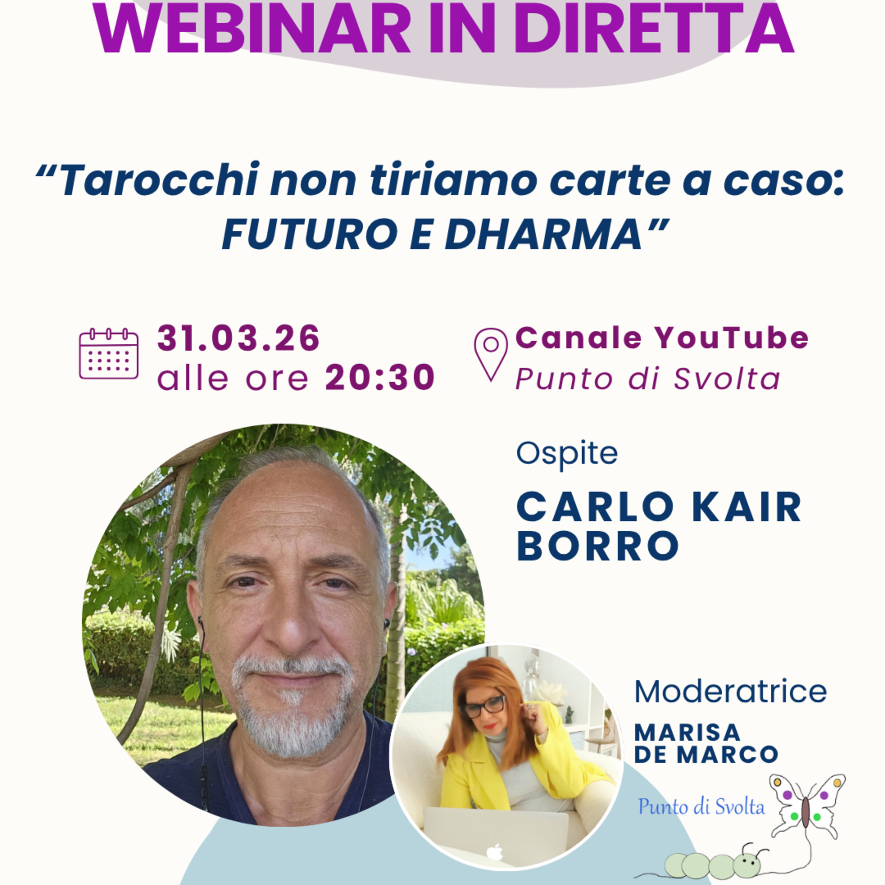 Tarocchi non tiriamo carte a caso: FUTURO E DHARMA - CARLO KAIR BORRO episode artwork