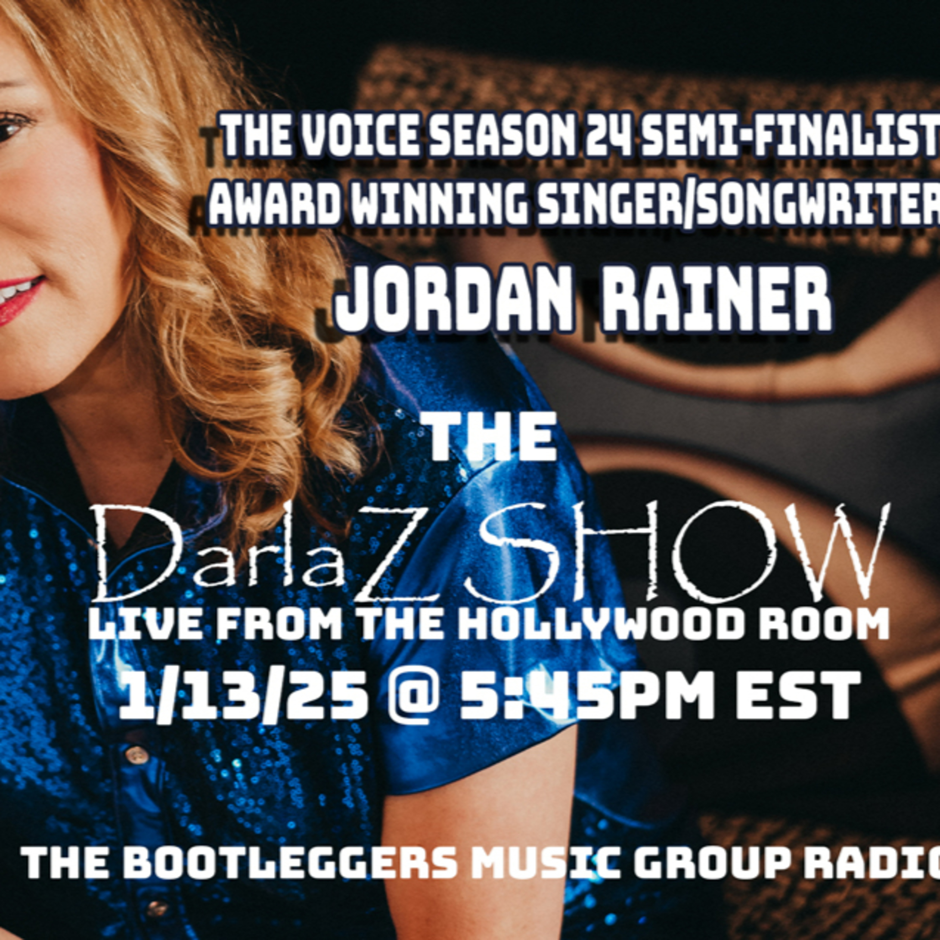 The Darla Z Show- The Voice Season 24 Semi-Finalist Jordan Rainer episode artwork