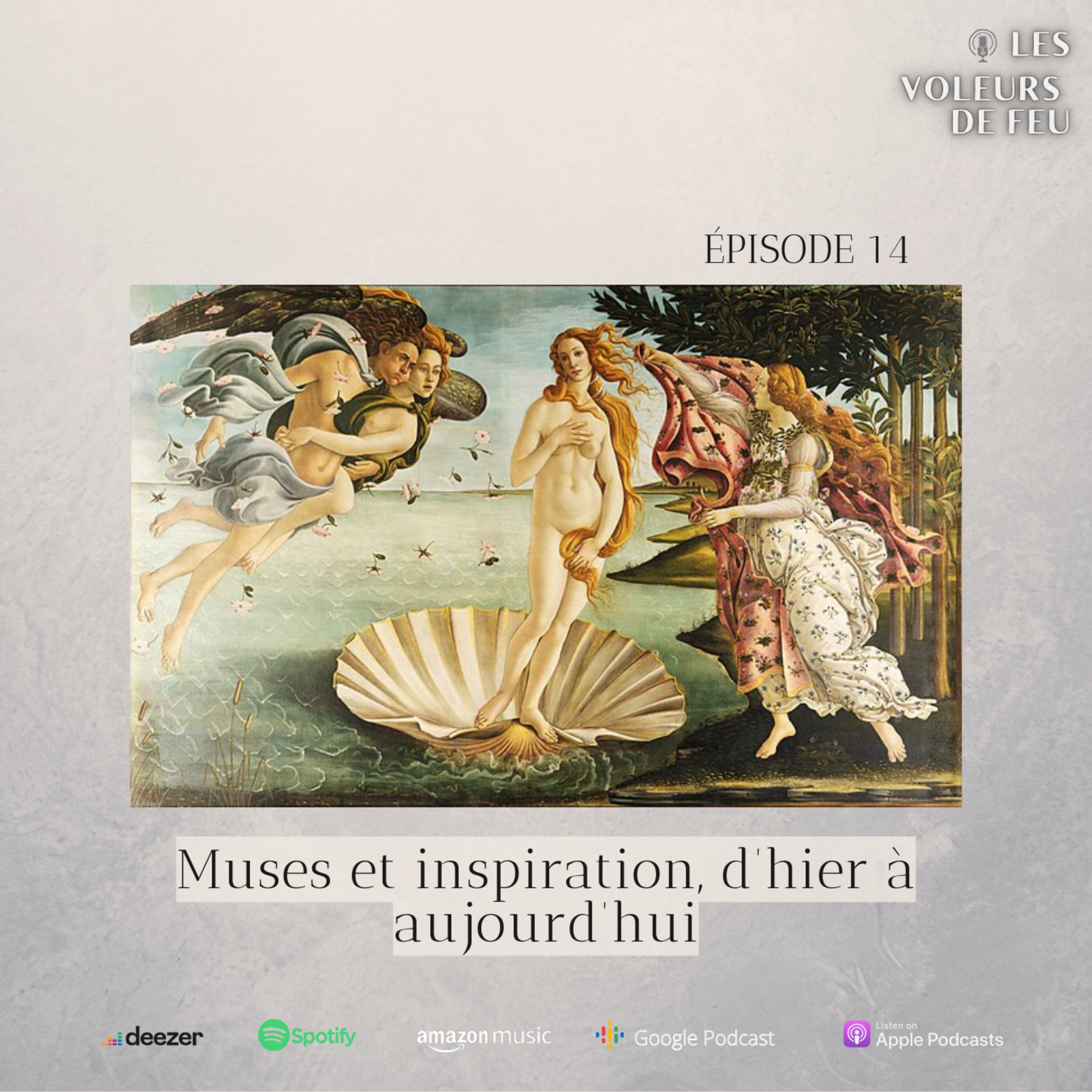 Episode 14 – Muses et inspiration, d&rsquo;hier à aujourd&rsquo;hui