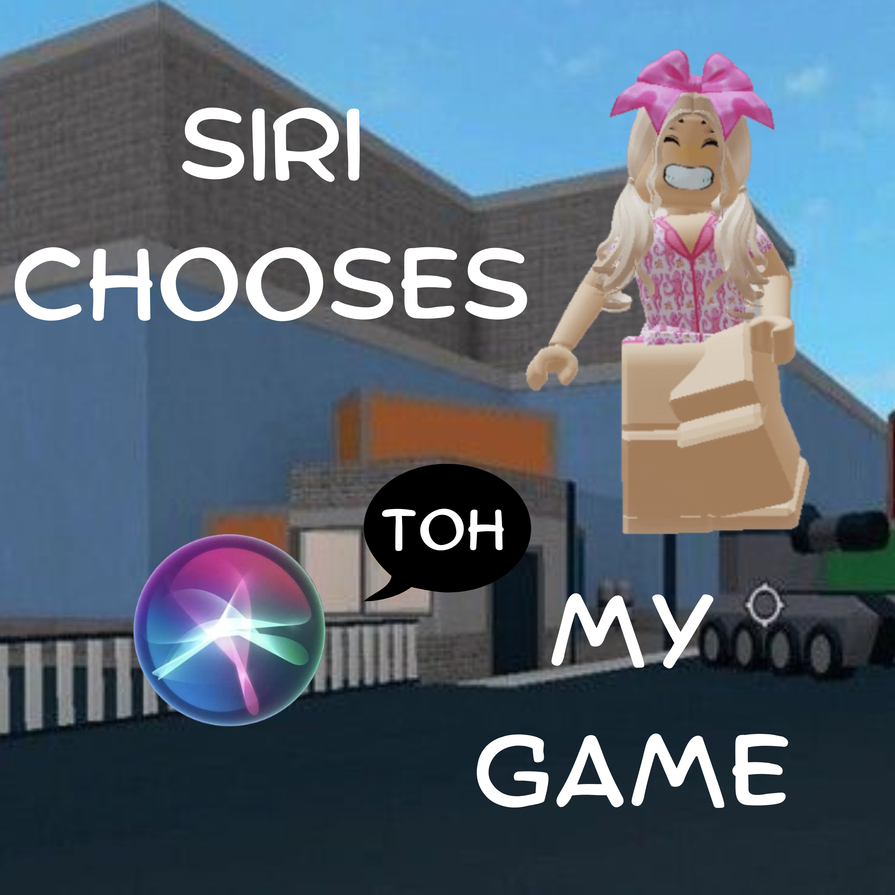 SIRI chooses my ROBLOX GAMES (IT DID NOT END WELL) episode artwork