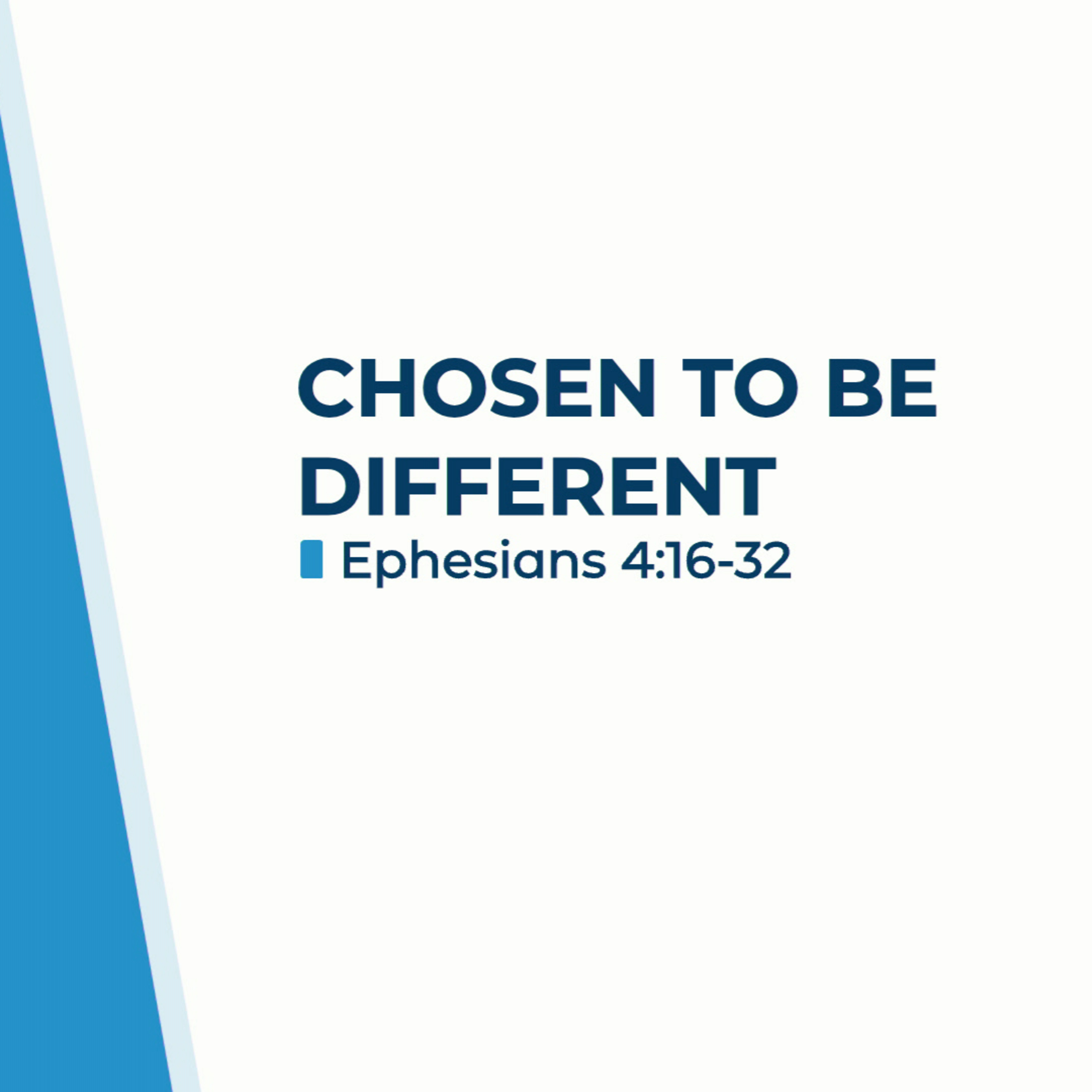 Chosen to be Different episode artwork