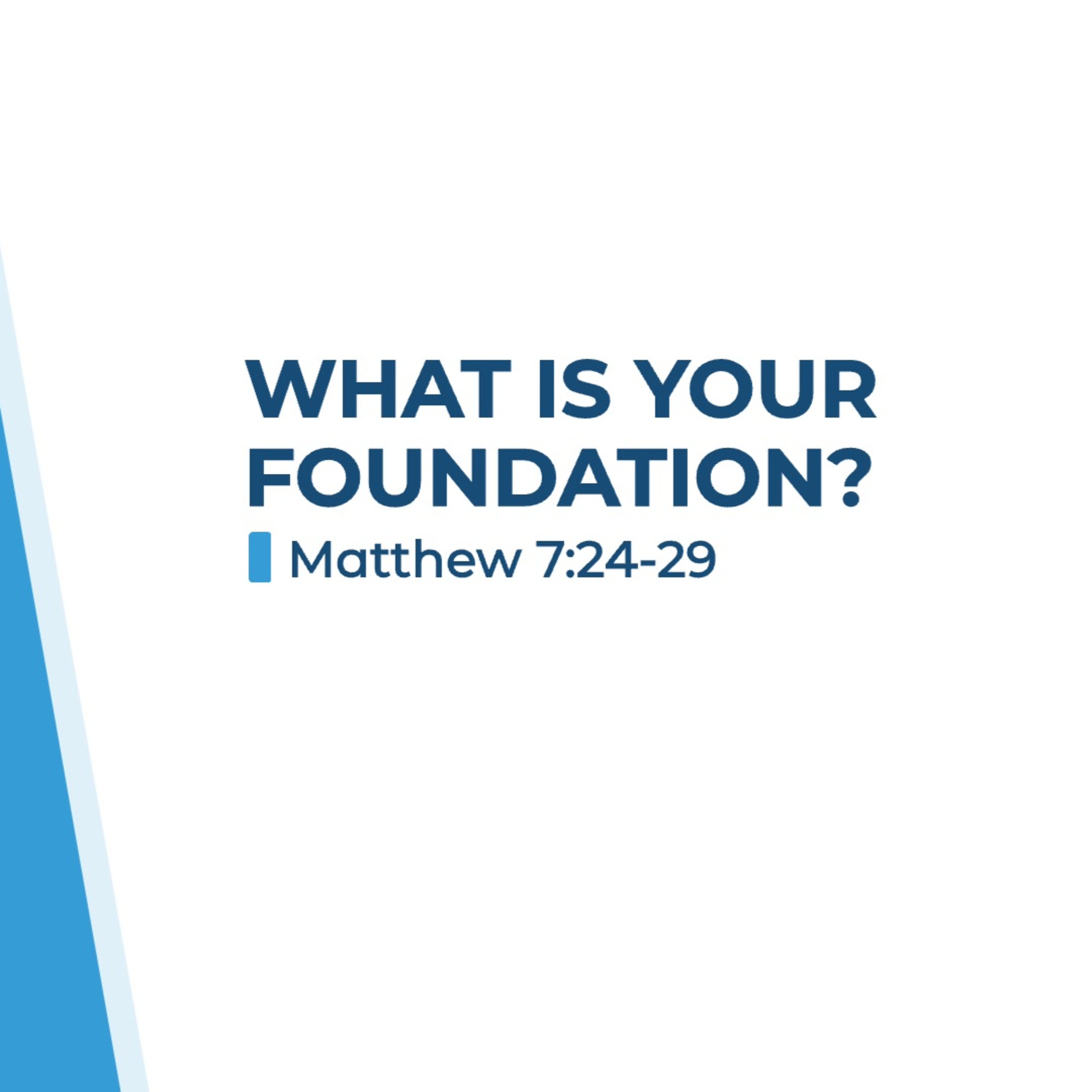 What is Your Foundation episode artwork