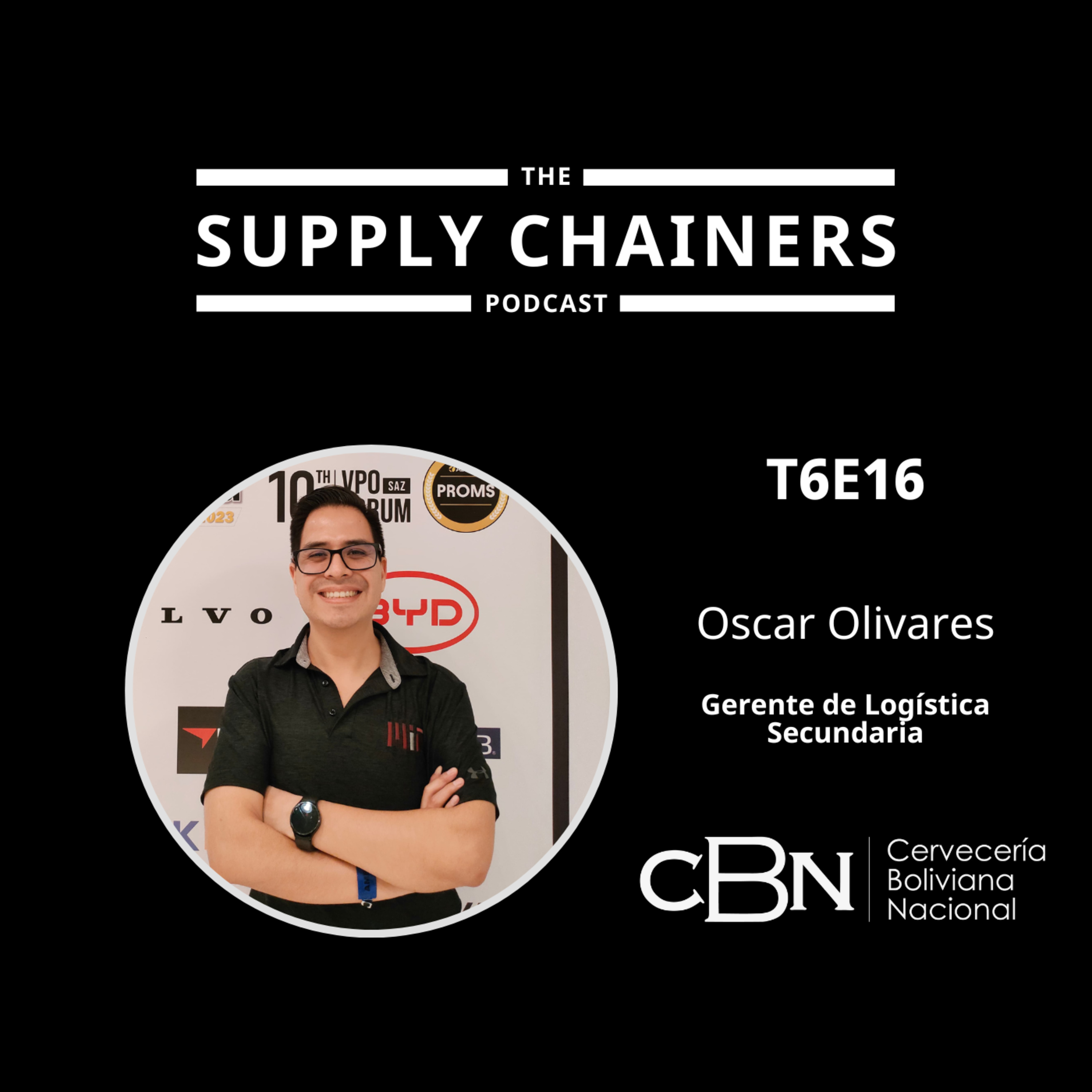 T6E16 | La Satisfacción del Cliente no es Casualidad: Es Diseño de Supply Chain | Oscar Olivares episode artwork