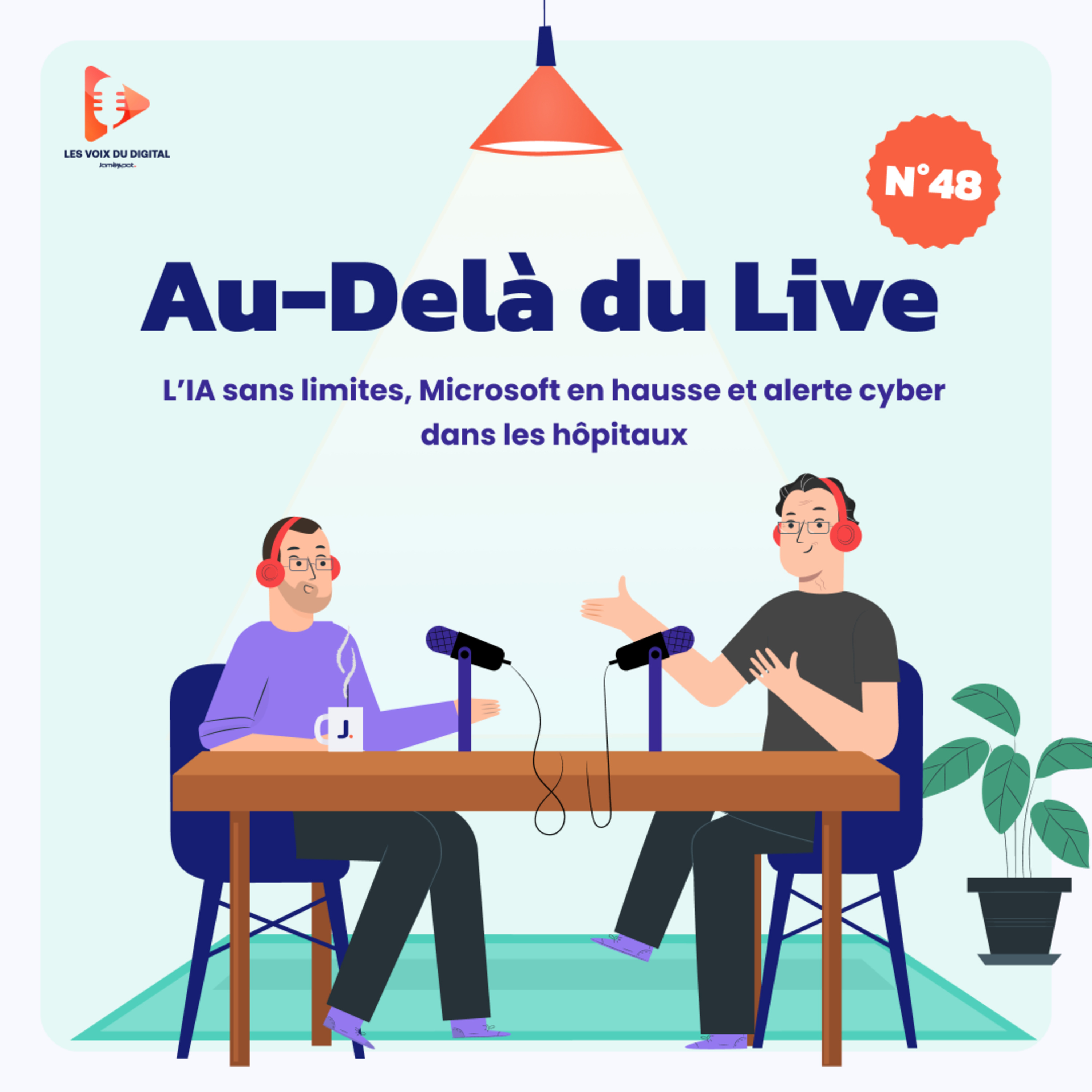 [ADDL] N°48 : L’IA sans limites, Microsoft en hausse et alerte cyber dans les hôpitaux episode artwork