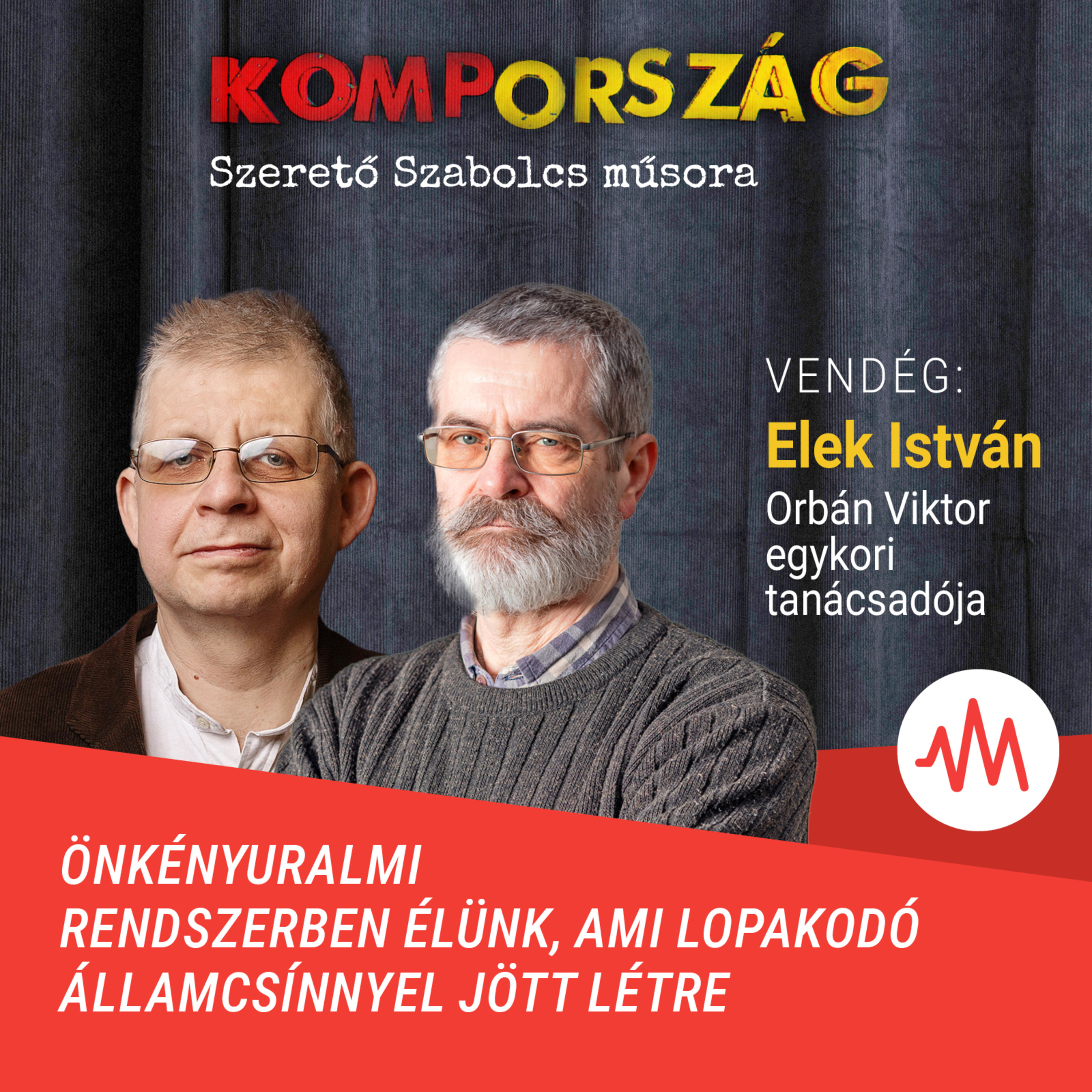 Elek István: Önkényuralmi rendszerben élünk, ami lopakodó államcsínnyel jött létre – Kompország episode artwork