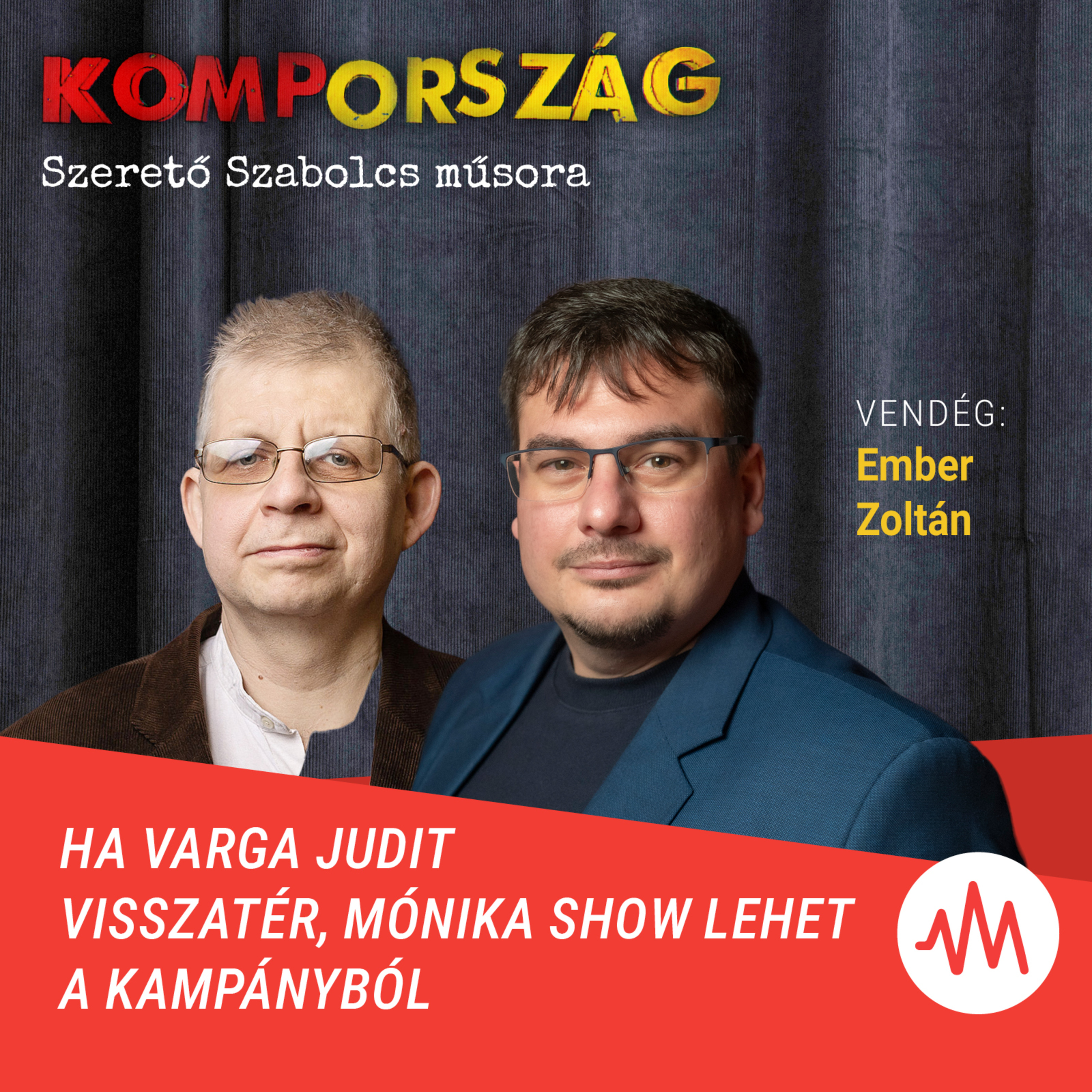 Ember Zoltán: Ha Varga Judit visszatér, Mónika show lehet a kampányból – Kompország episode artwork