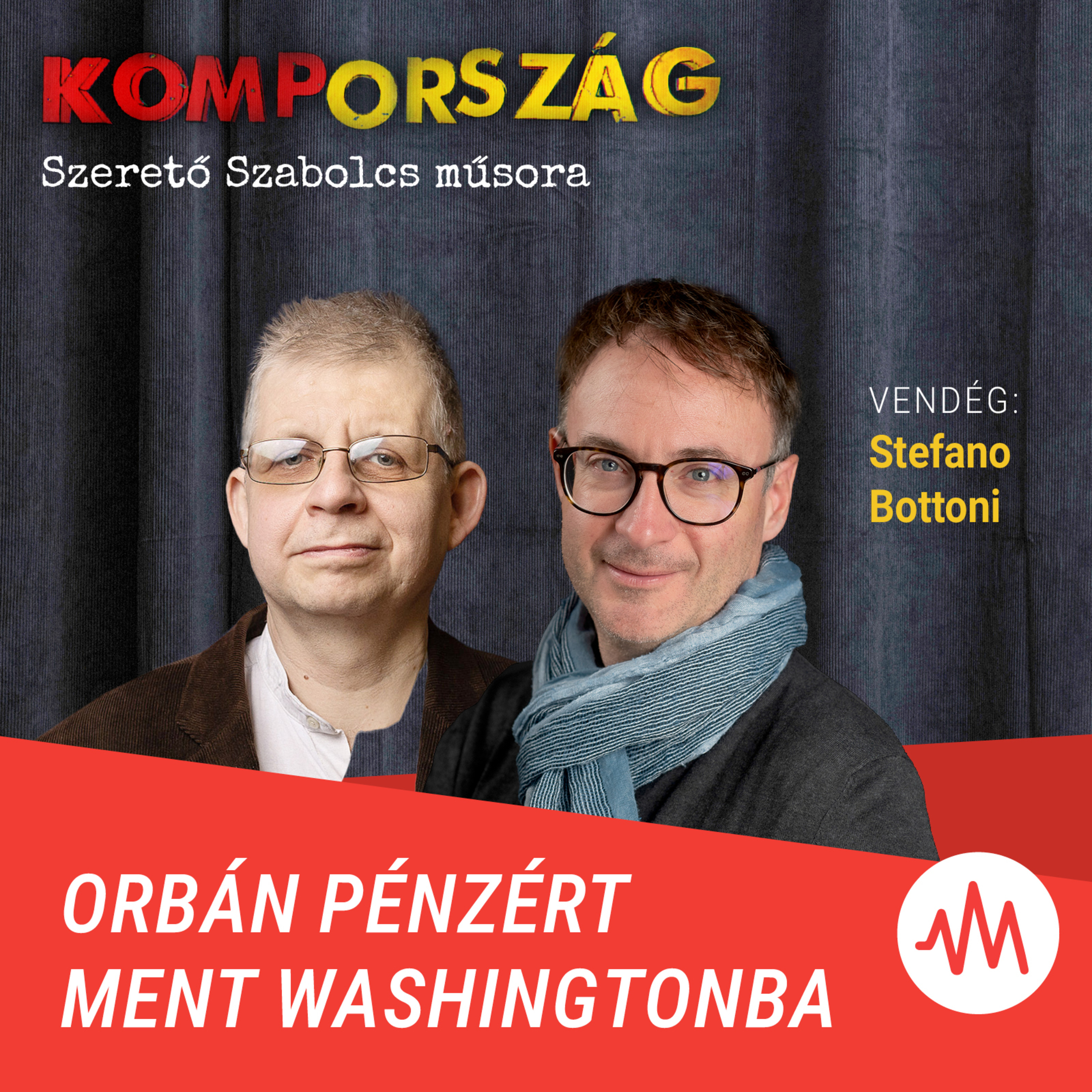 Stefano Bottoni: Orbán pénzért ment Washingtonba – Kompország episode artwork