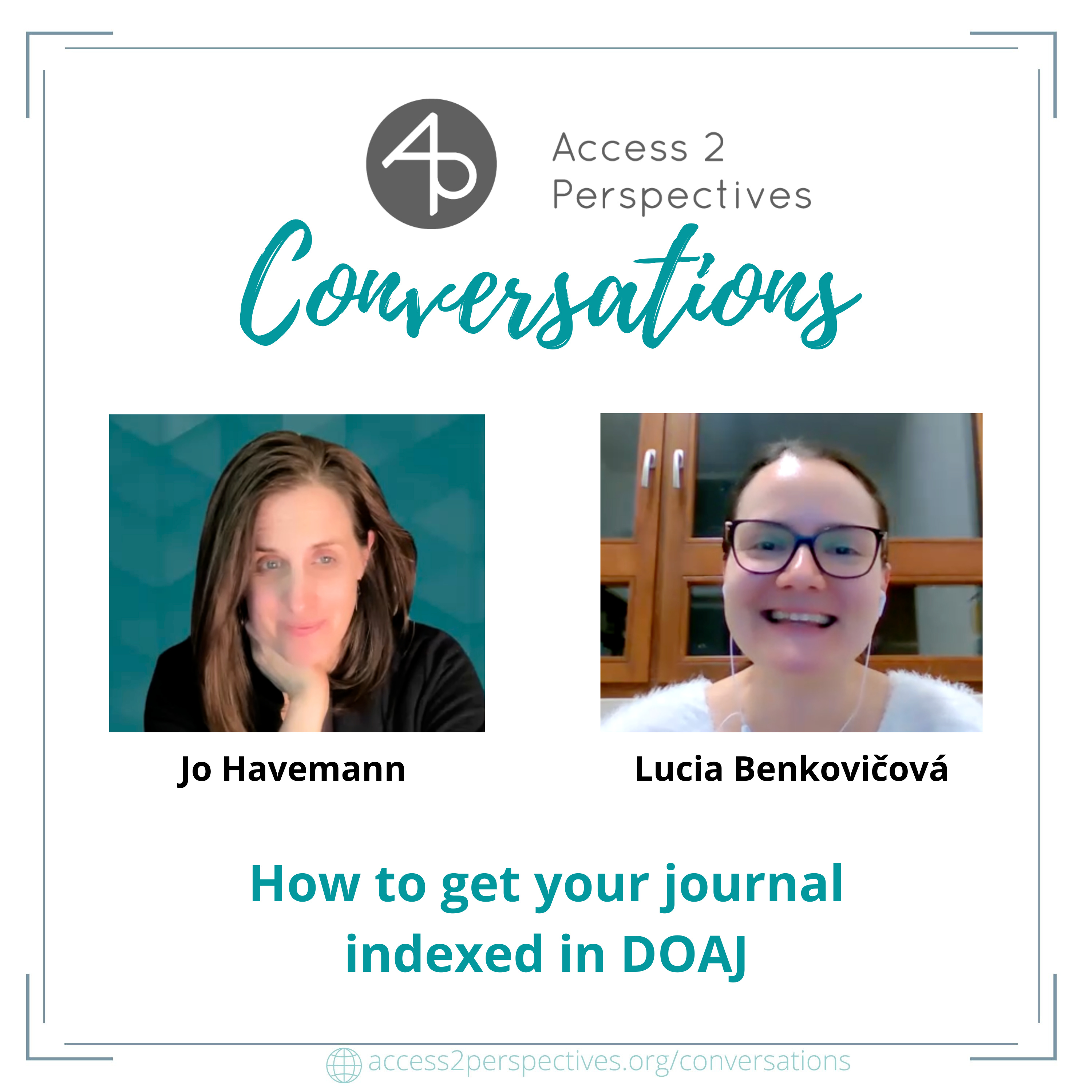 Access 2 Perspectives – Conversations. All about Open Science Communication