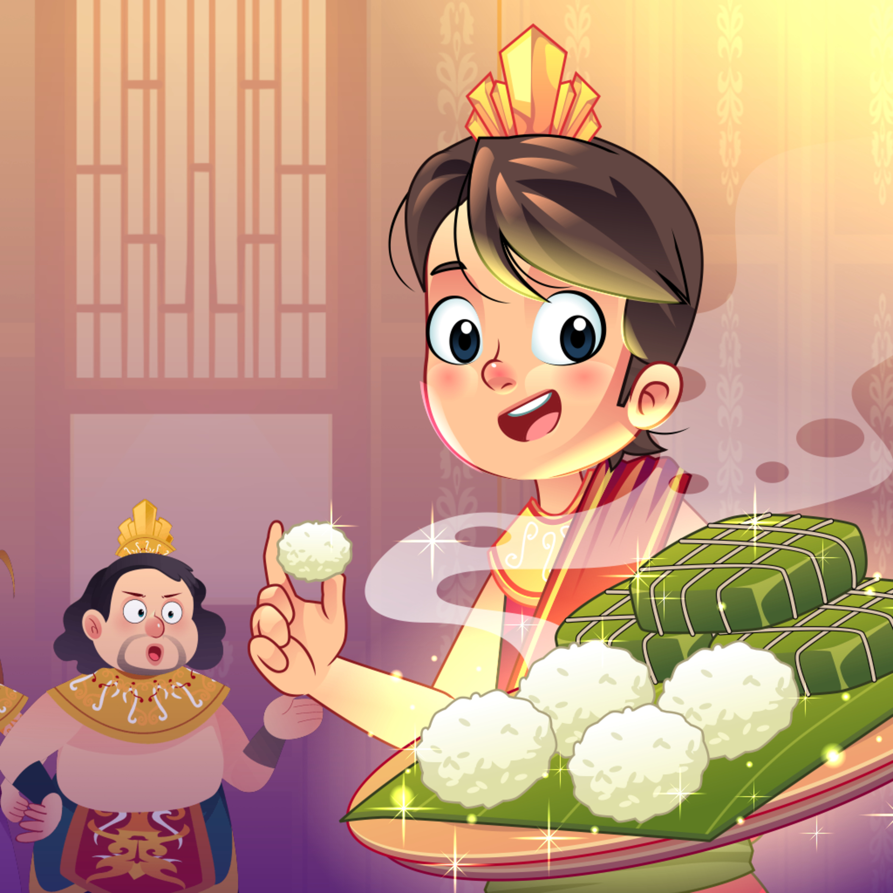 Kisah di Balik Kue Beras | Dongeng Anak Bahasa Indonesia