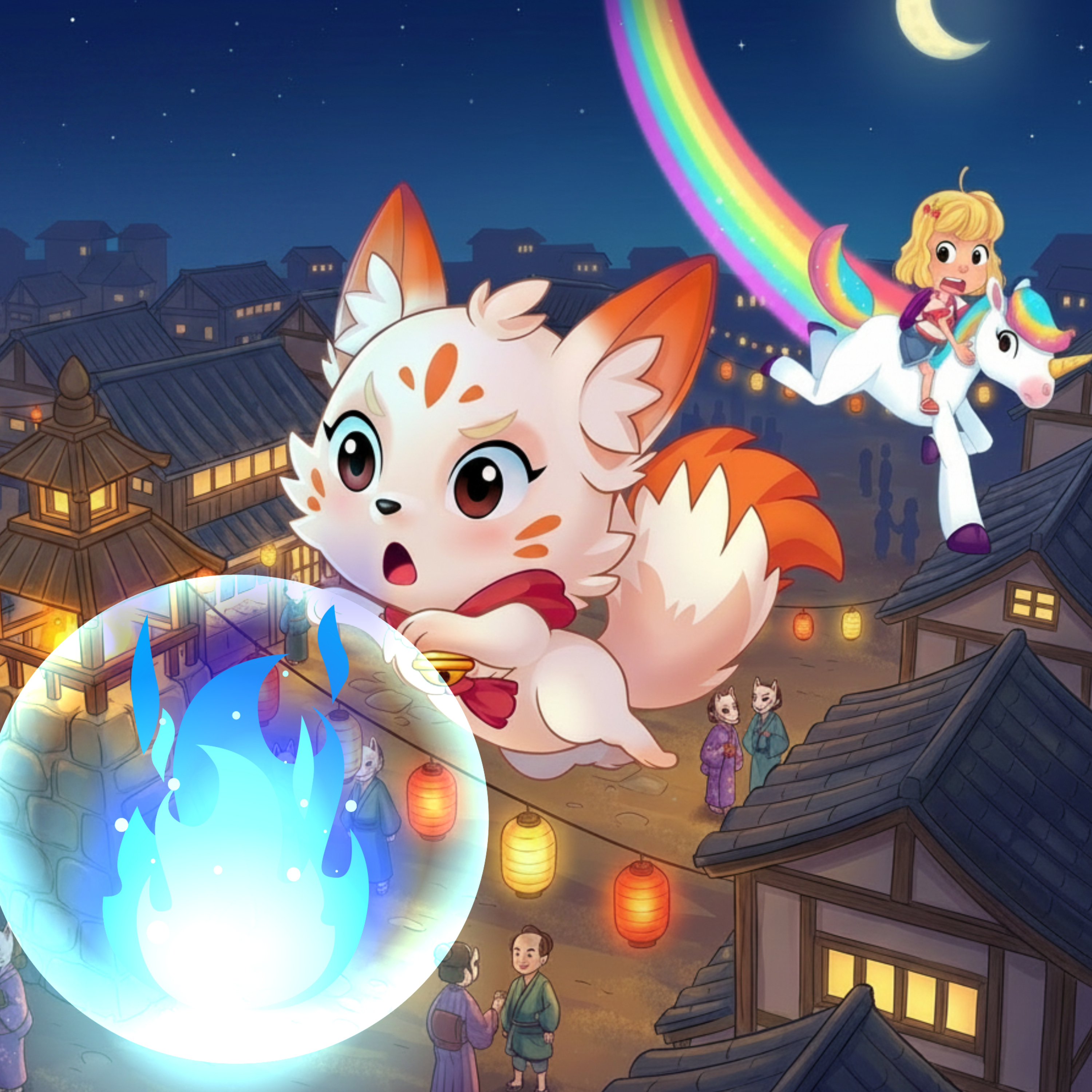 Festival Topeng Rubah! Desa Lampion yang Hampir Padam episode artwork