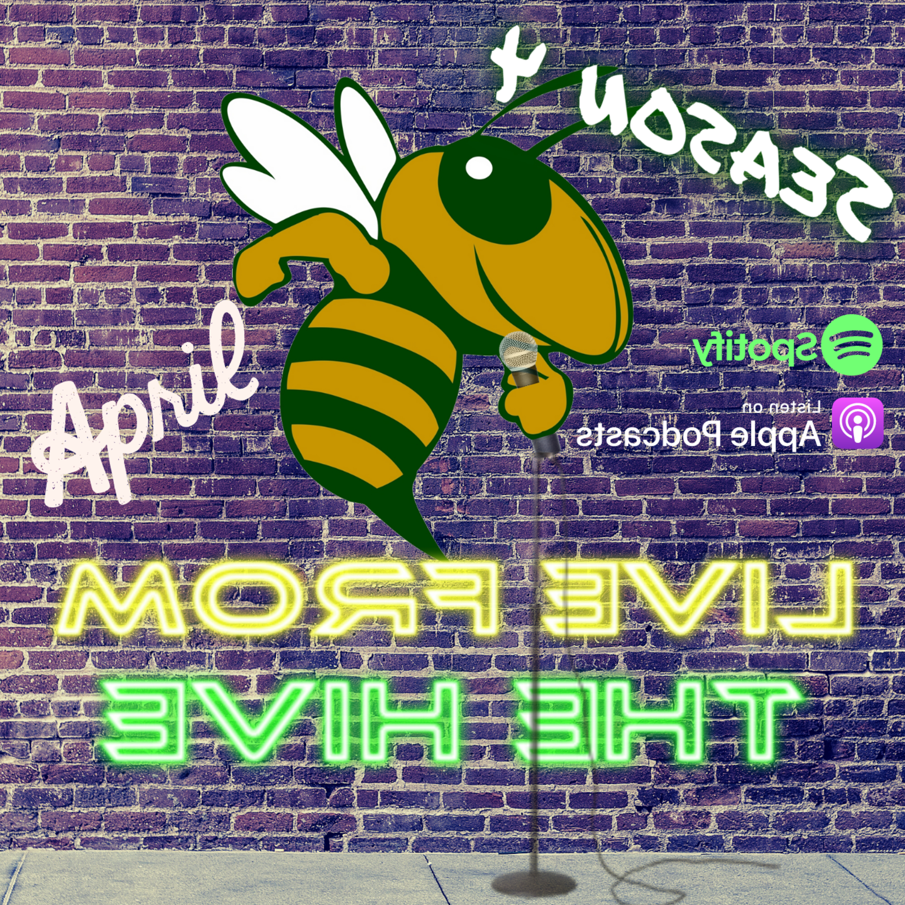 Live From The Hive-April 2023 episode artwork