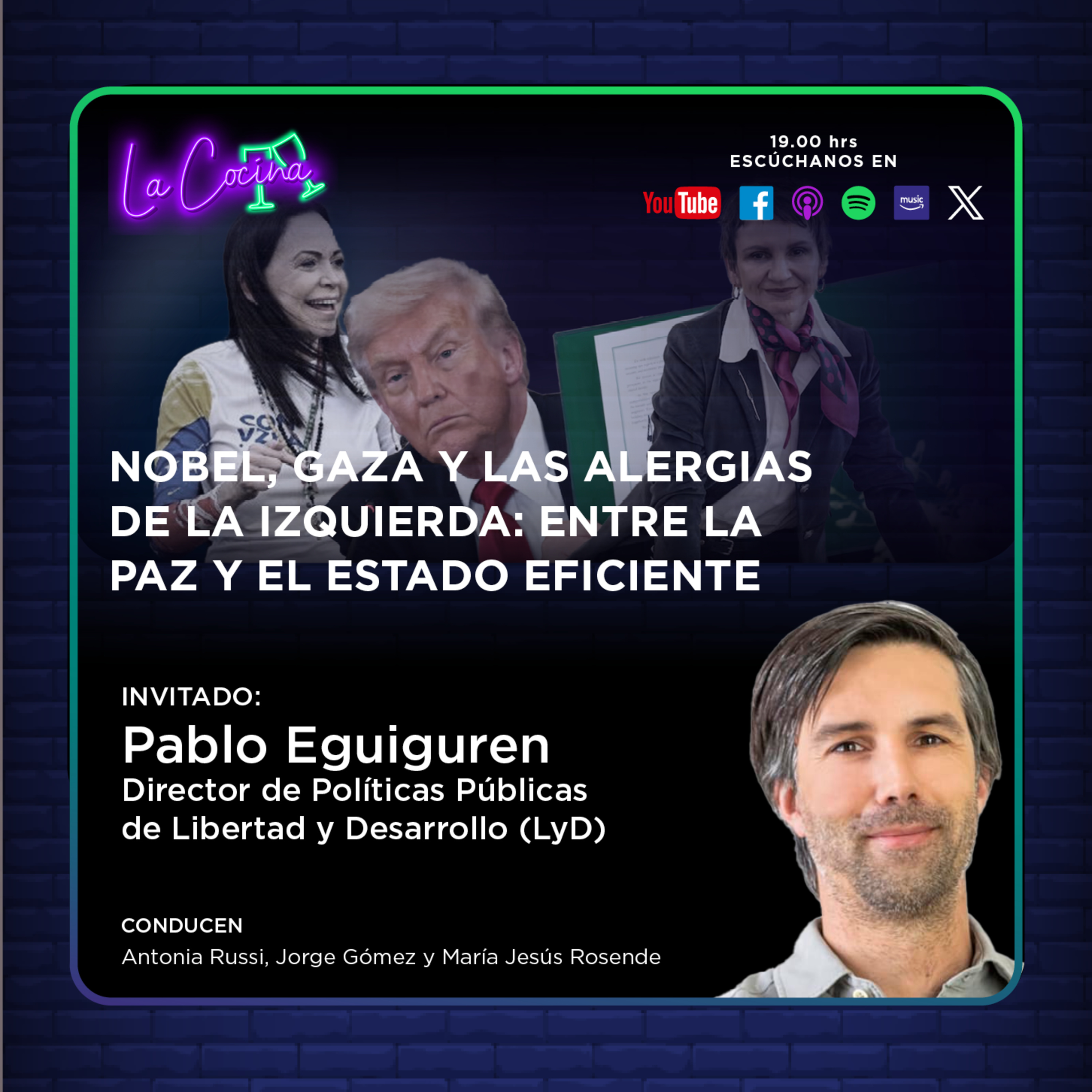 La Cocina | Nobel, Gaza y las alergias de la izquierda: entre la paz y el Estado eficiente