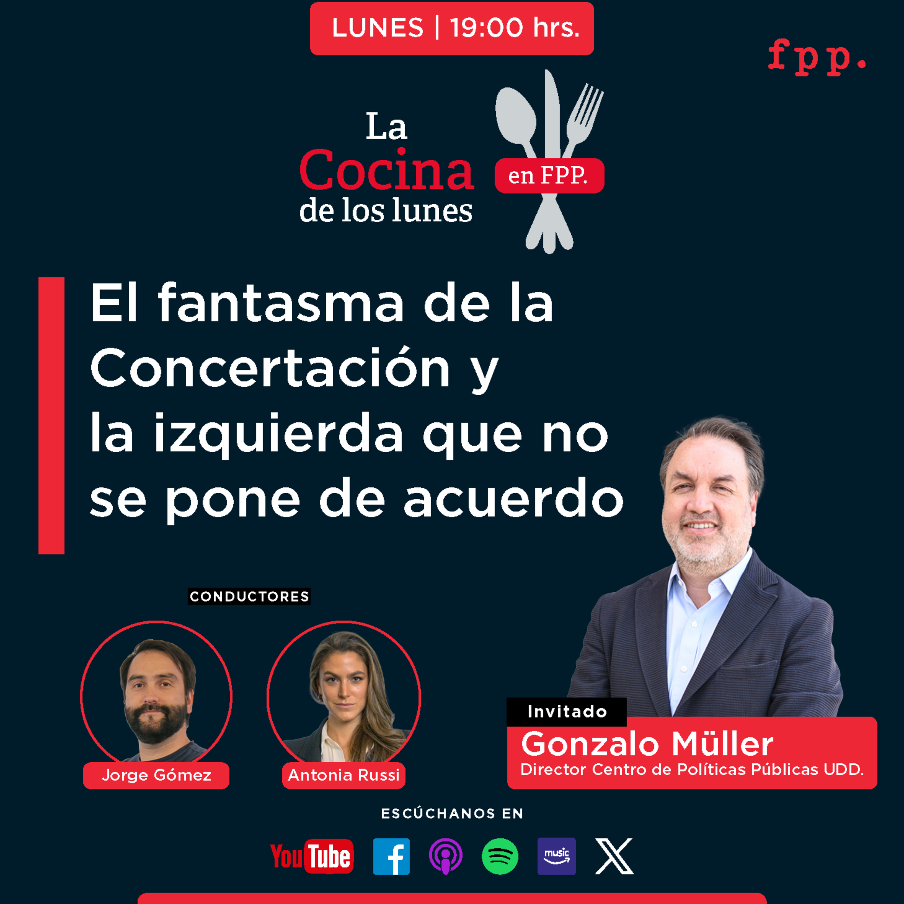 La Cocina | El fantasma de la Concertación y la izquierda que no se pone de acuerdo