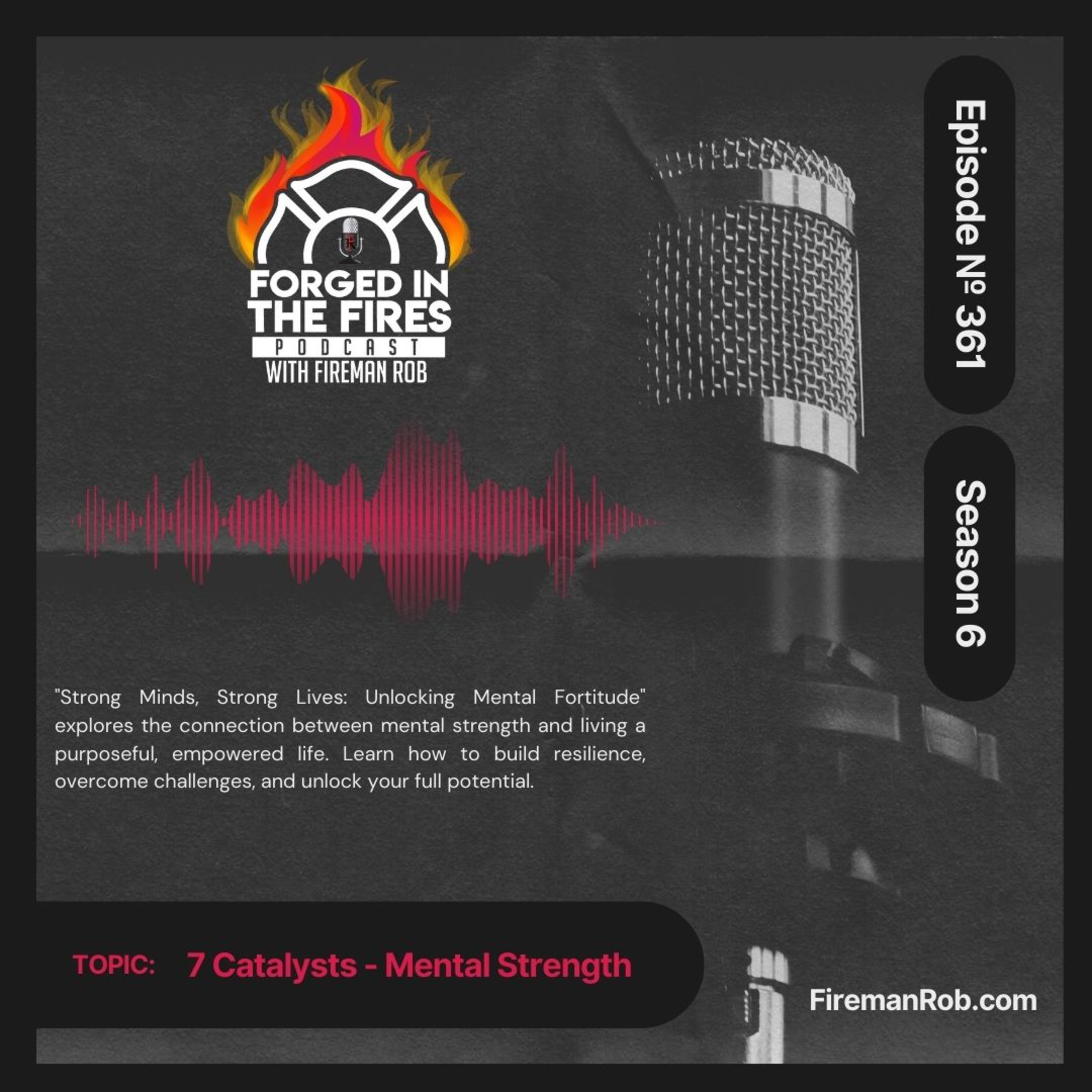 Episode 361 - From the Forged In The Fires Desk of Fireman Rob "MENTAL STRENGTH"
