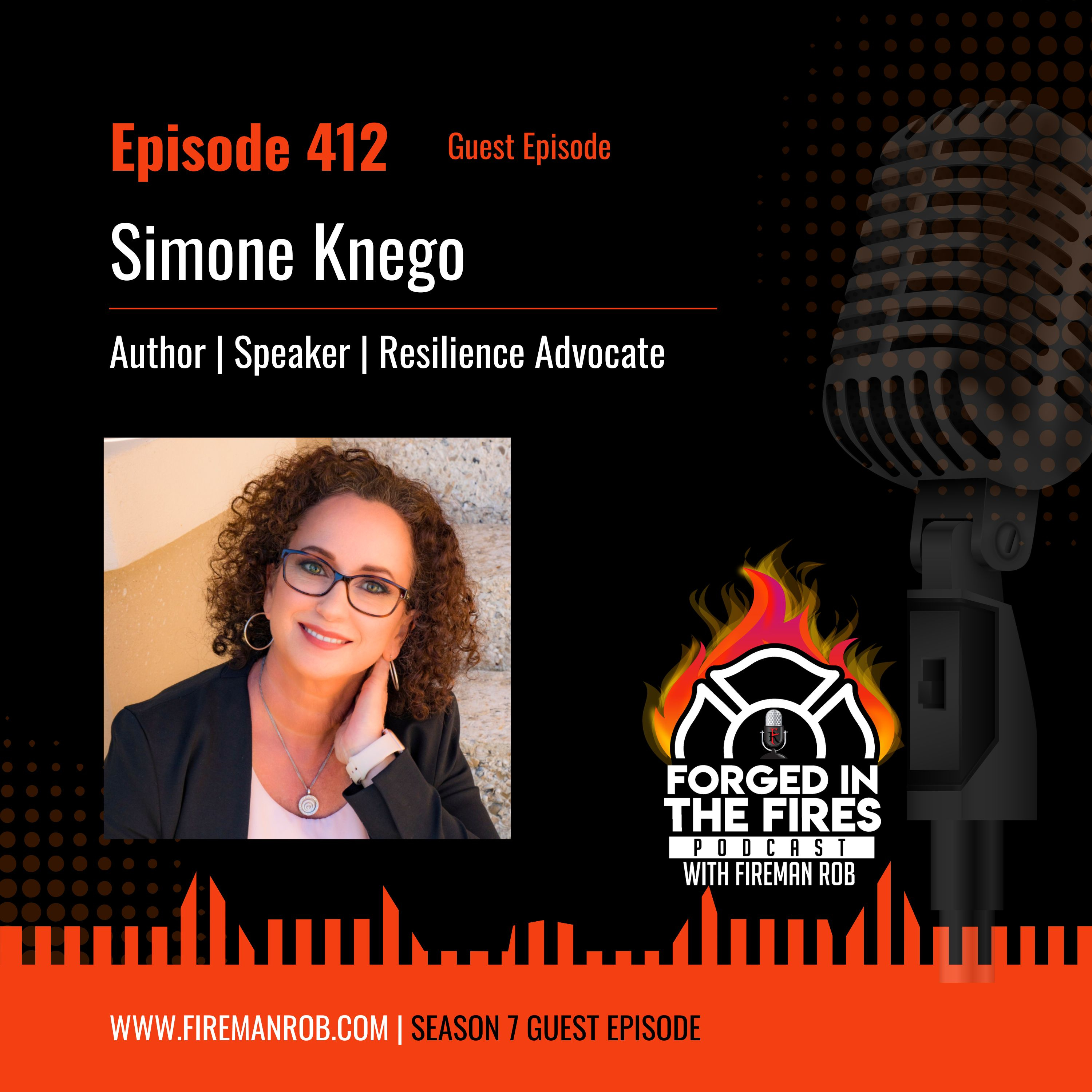 Episode 412 - Guest: Simone Knego – Author | Speaker | Resilience Advocate episode artwork