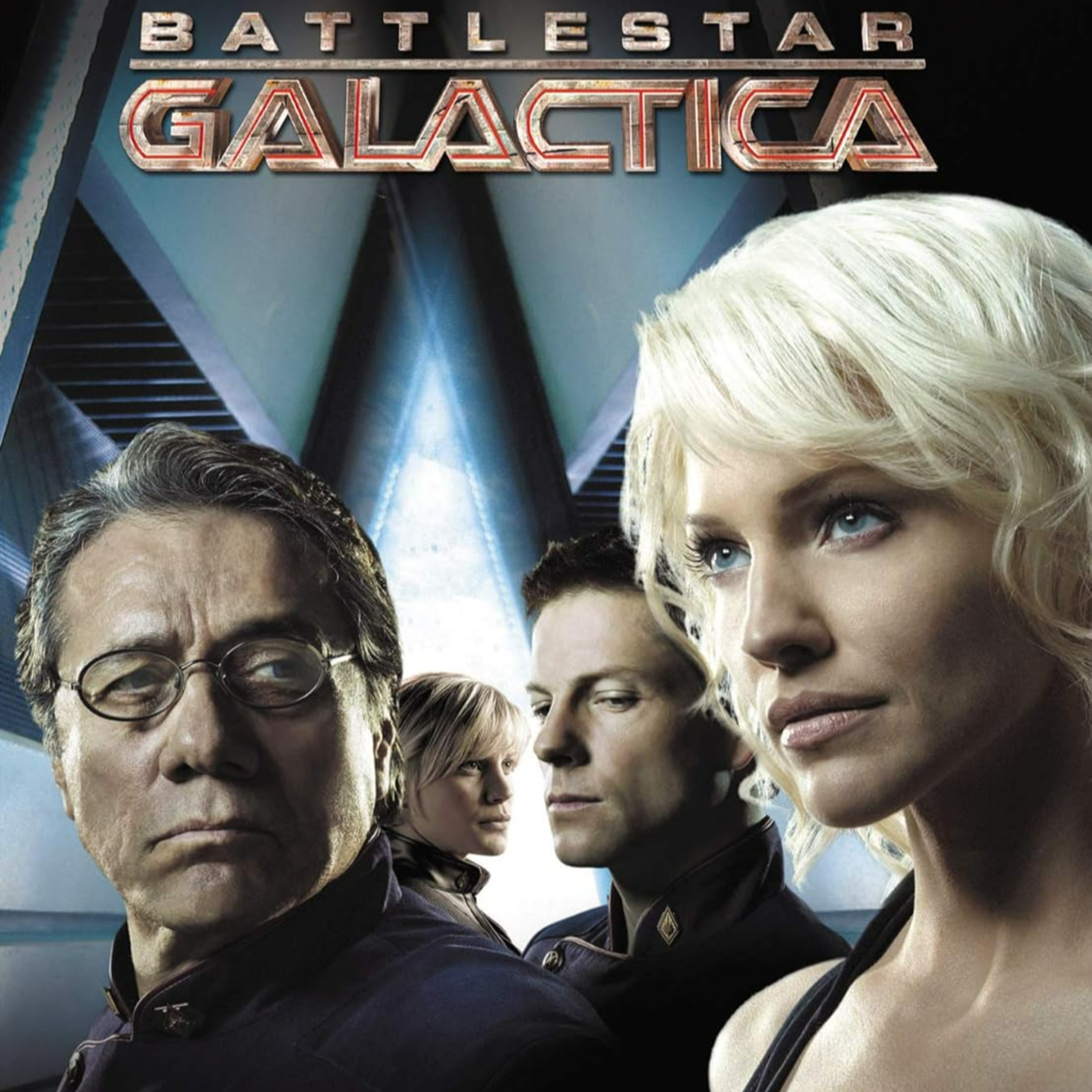 Battlestar Galactica Podcast 2004 TV Series (002) - Miniseries (2) Ronald D Moore, Michael Rhymer and David Eick