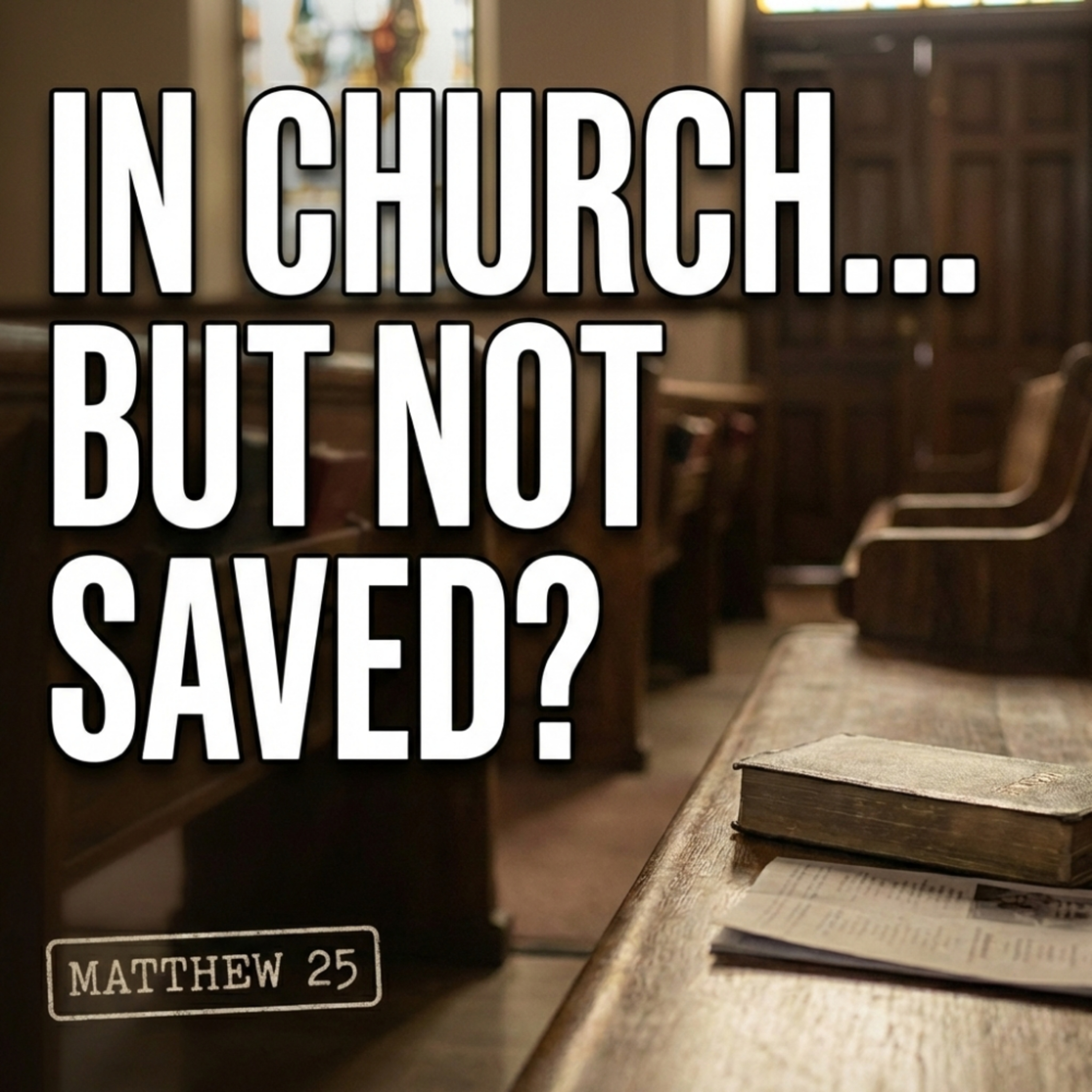 In Church… But Not Saved? (Matthew 25) episode artwork