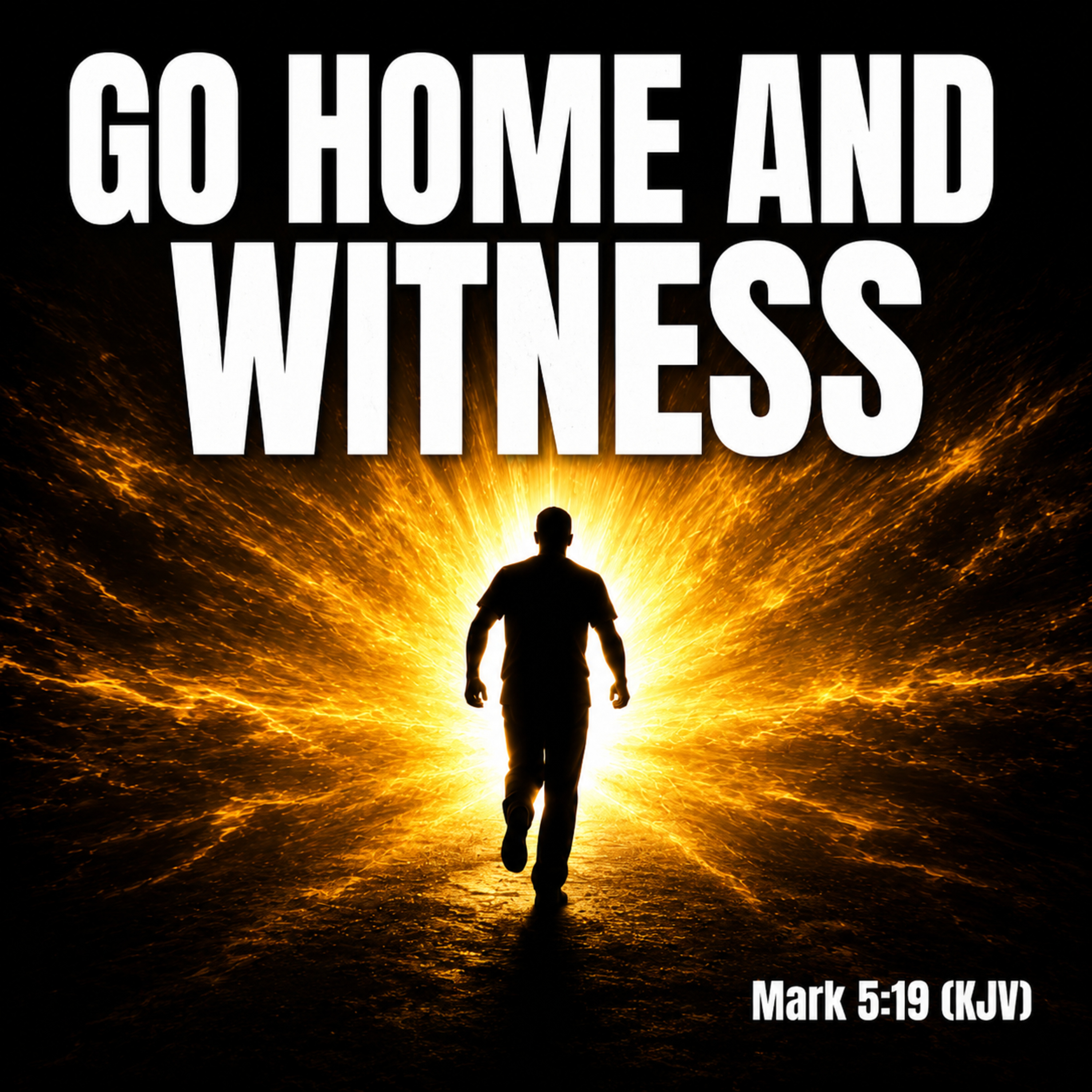 Are You Willing to Go Home and Share Your Story?