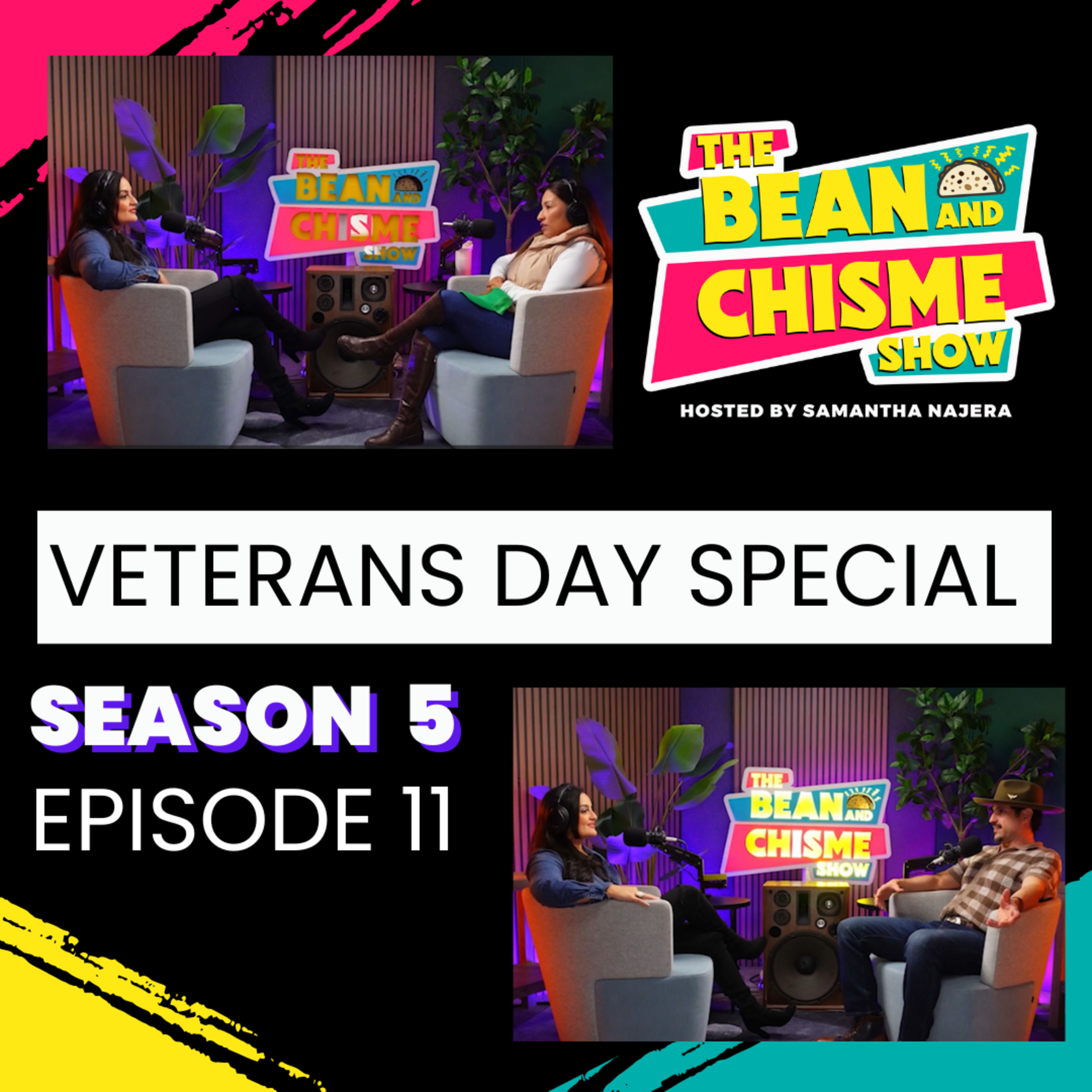 Bean and Chisme - Season 5, Episode 11 Veteran’s Day Special episode artwork