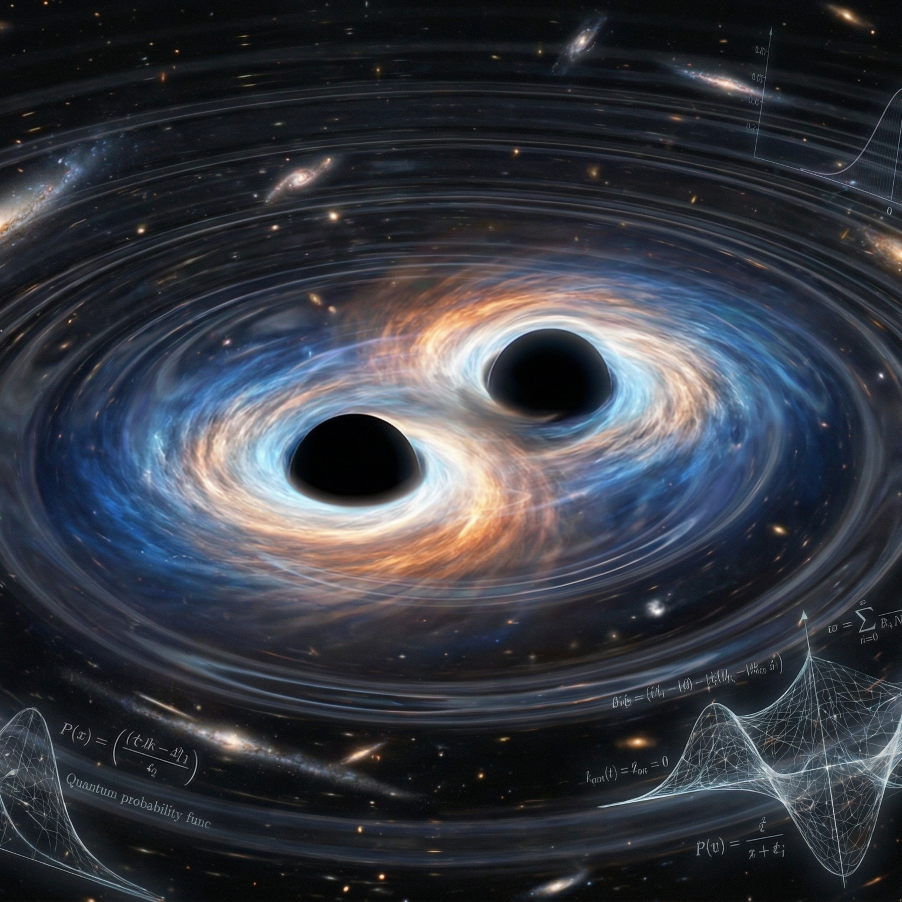 連星ブラックホールの重力波に「量子の指紋」を発見──グラビトン探索に新たな光 episode artwork