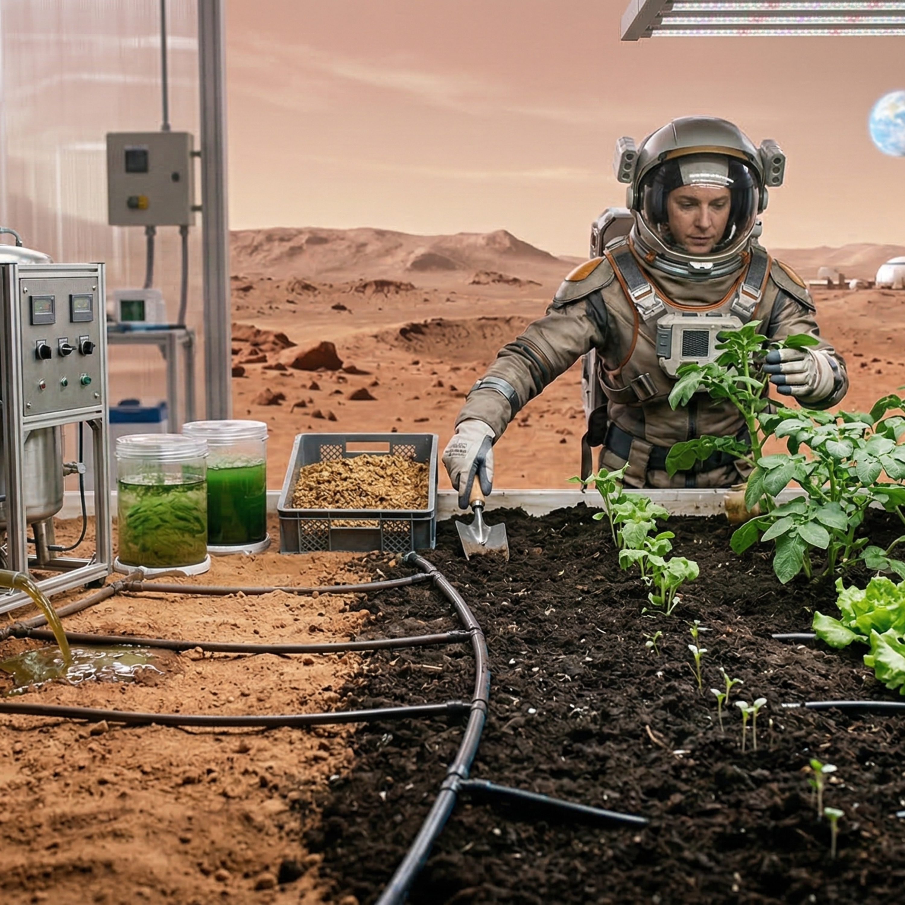 月や火星の「砂」を「畑」に変える──下水リサイクルが拓く宇宙農業の最前線 episode artwork