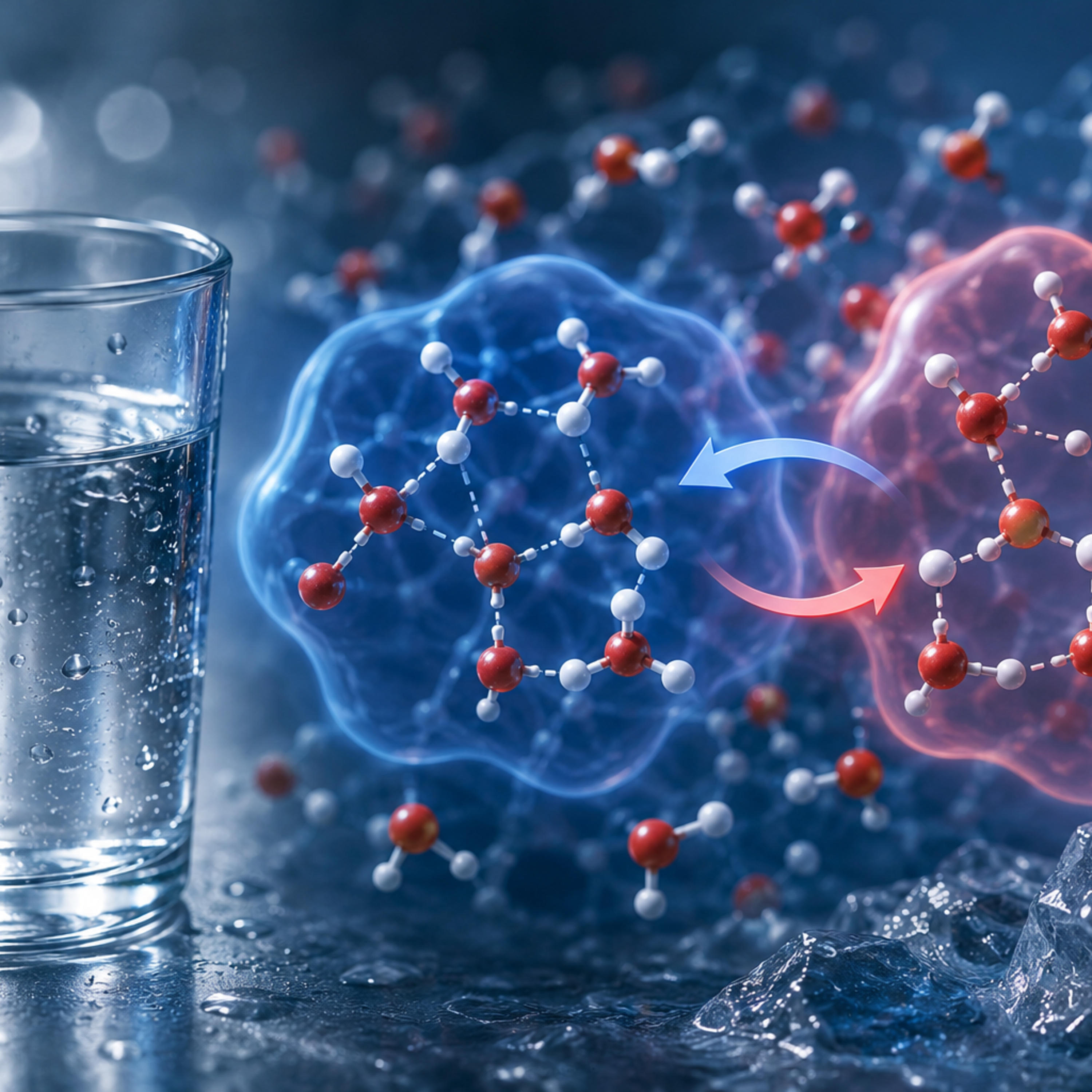 水はずっと「2つの液体」だった──AIが30年越しの謎に分子の証拠を突きつけた episode artwork