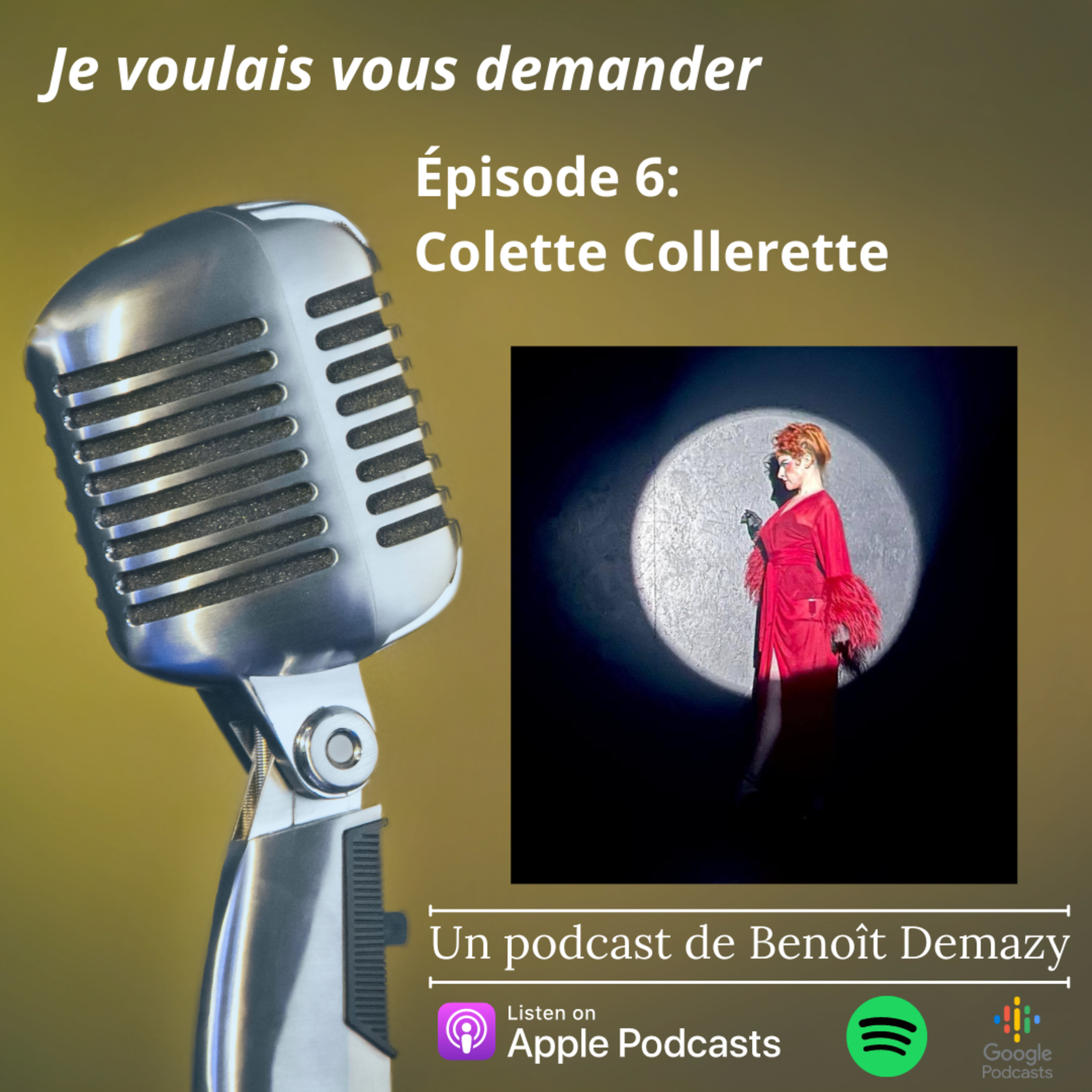 #6 Colette Collerette artiste burlesque:  "Je veux continuer d’ouvrir des portes plutôt que d’en fermer"
