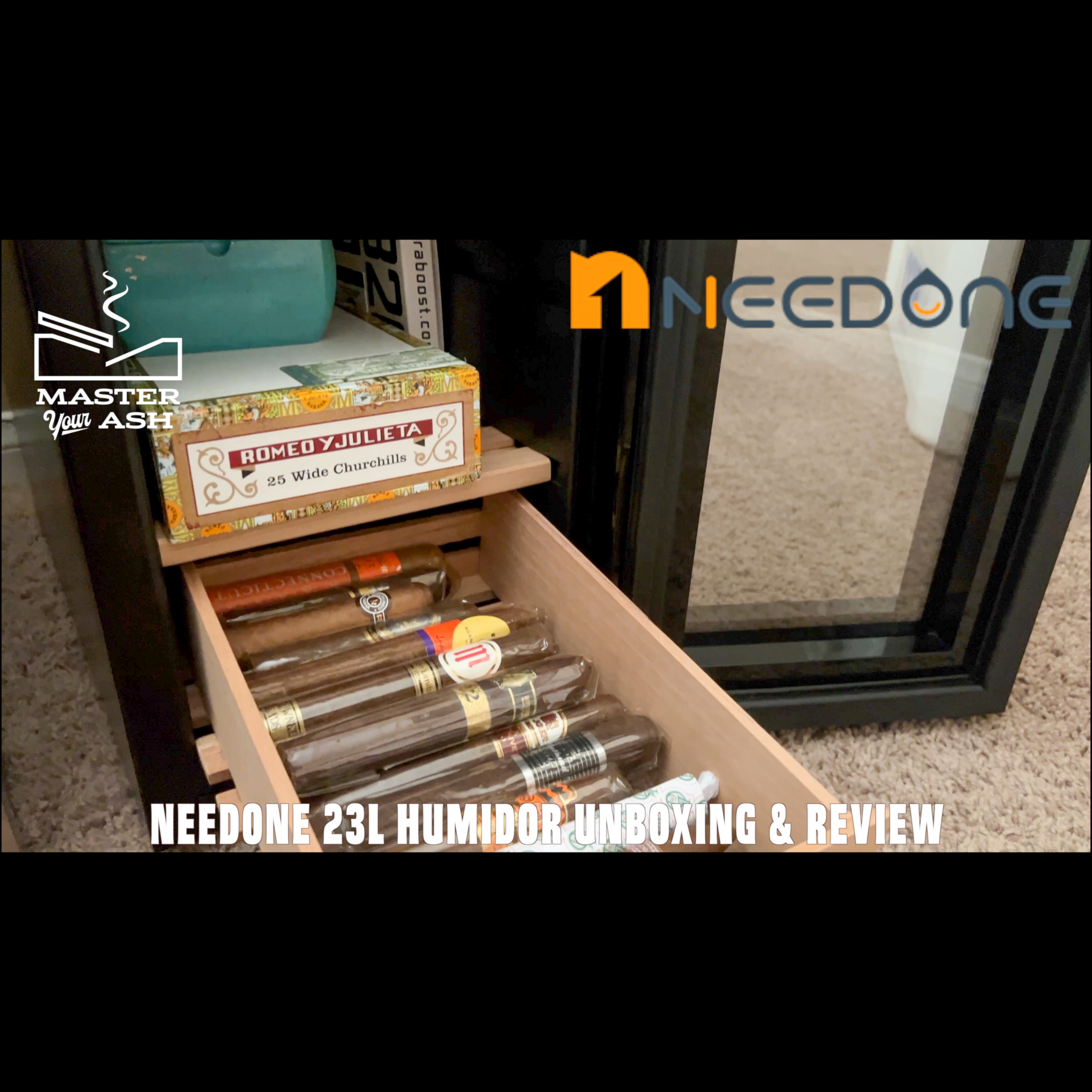 NEEDONE 23L 150 Count Thermoelectric Humidor Review episode artwork