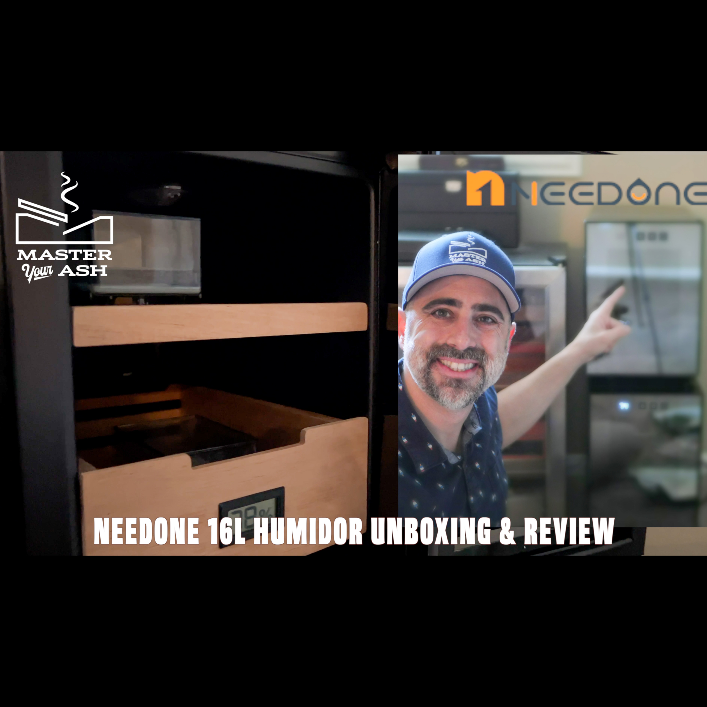 NEEDONE 16L 100 Cigar Count Thermoelectric Humidor Review episode artwork