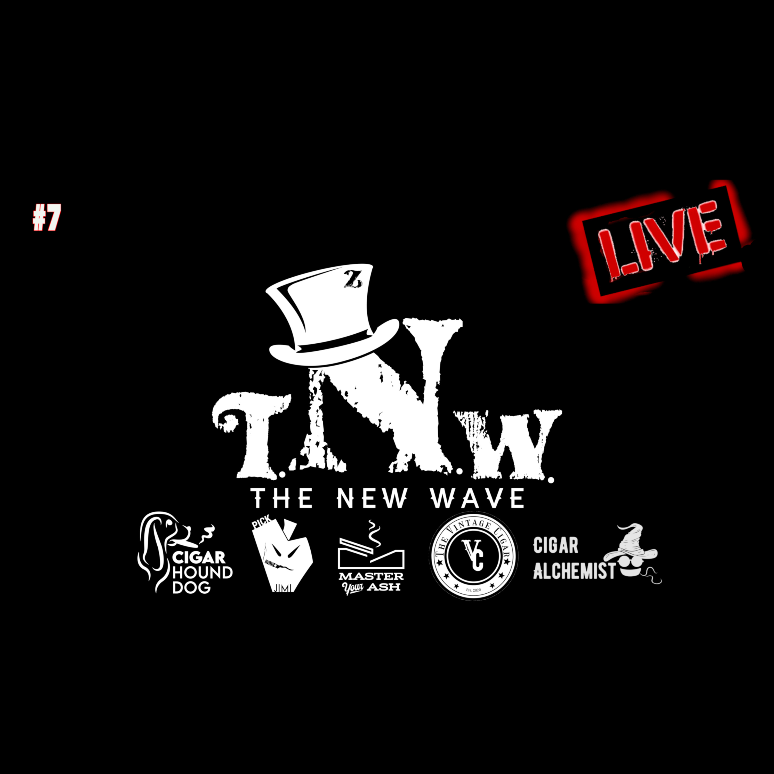 Livestream #7 Ft. @Cigar Hound Dog @Pick Jimi Cigar Reviews @The Vintage Cigar episode artwork