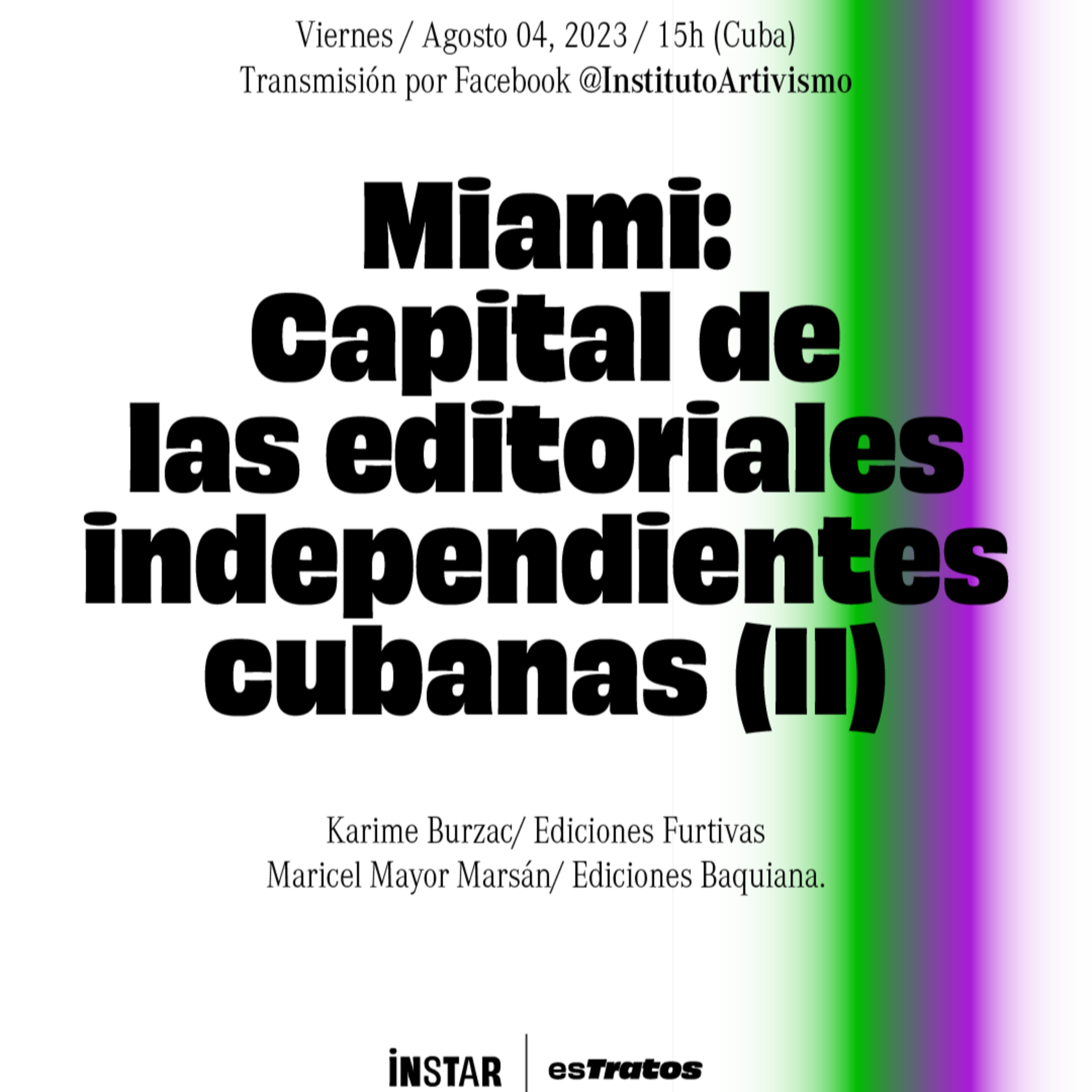 esTratos "Editoriales independientes": Miami capital de las editoriales independientes cubanas II episode artwork