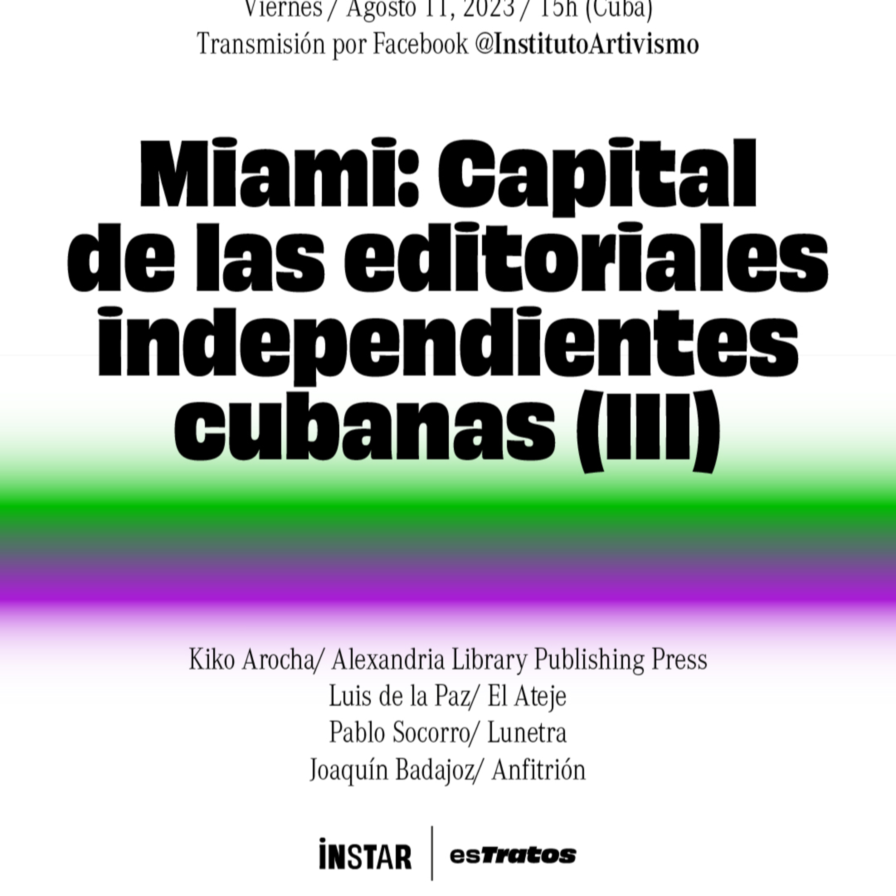 esTratos "Editoriales independientes": Miami capital de las editoriales independientes cubanas III episode artwork