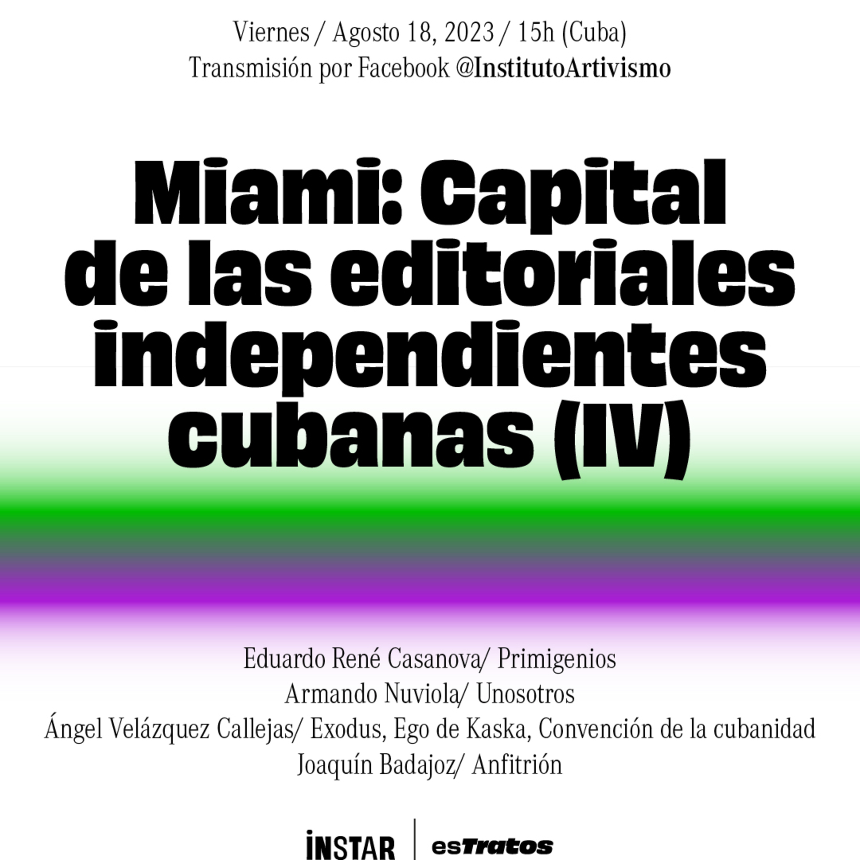 esTratos "Editoriales independientes": Miami capital de las editoriales independientes cubanas IV  episode artwork