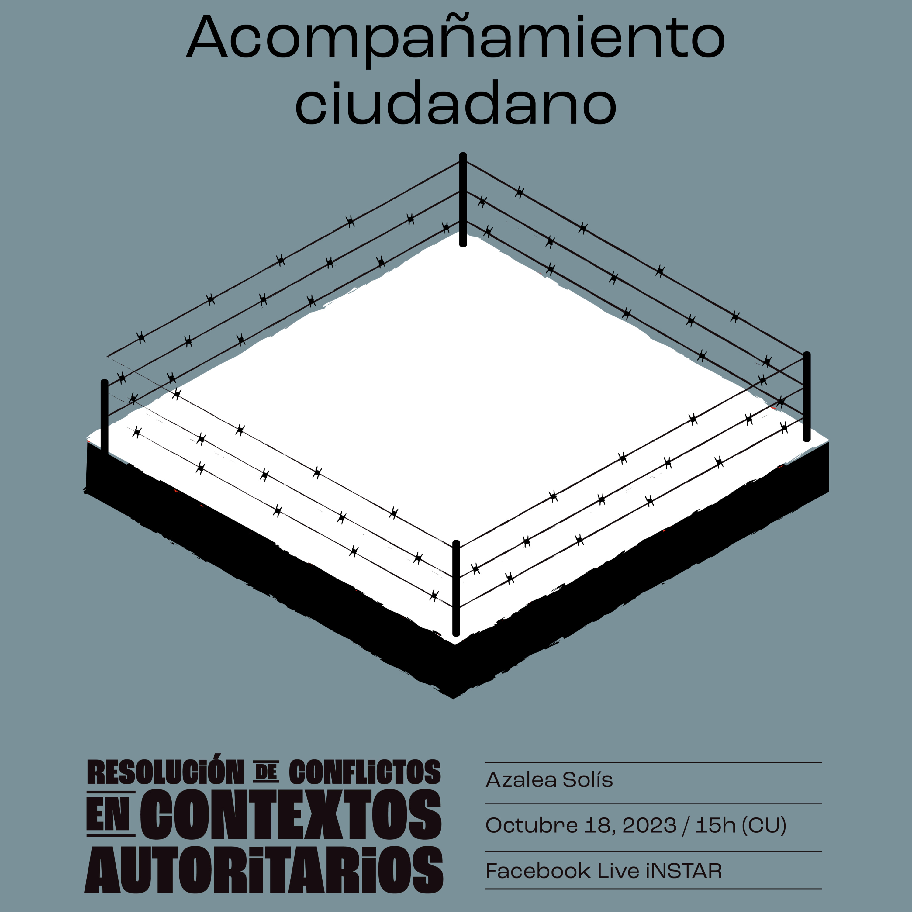 #AKĐmicas: Taller Resolución de conflictos en contextos autoritarios: Acompañamiento ciudadano episode artwork
