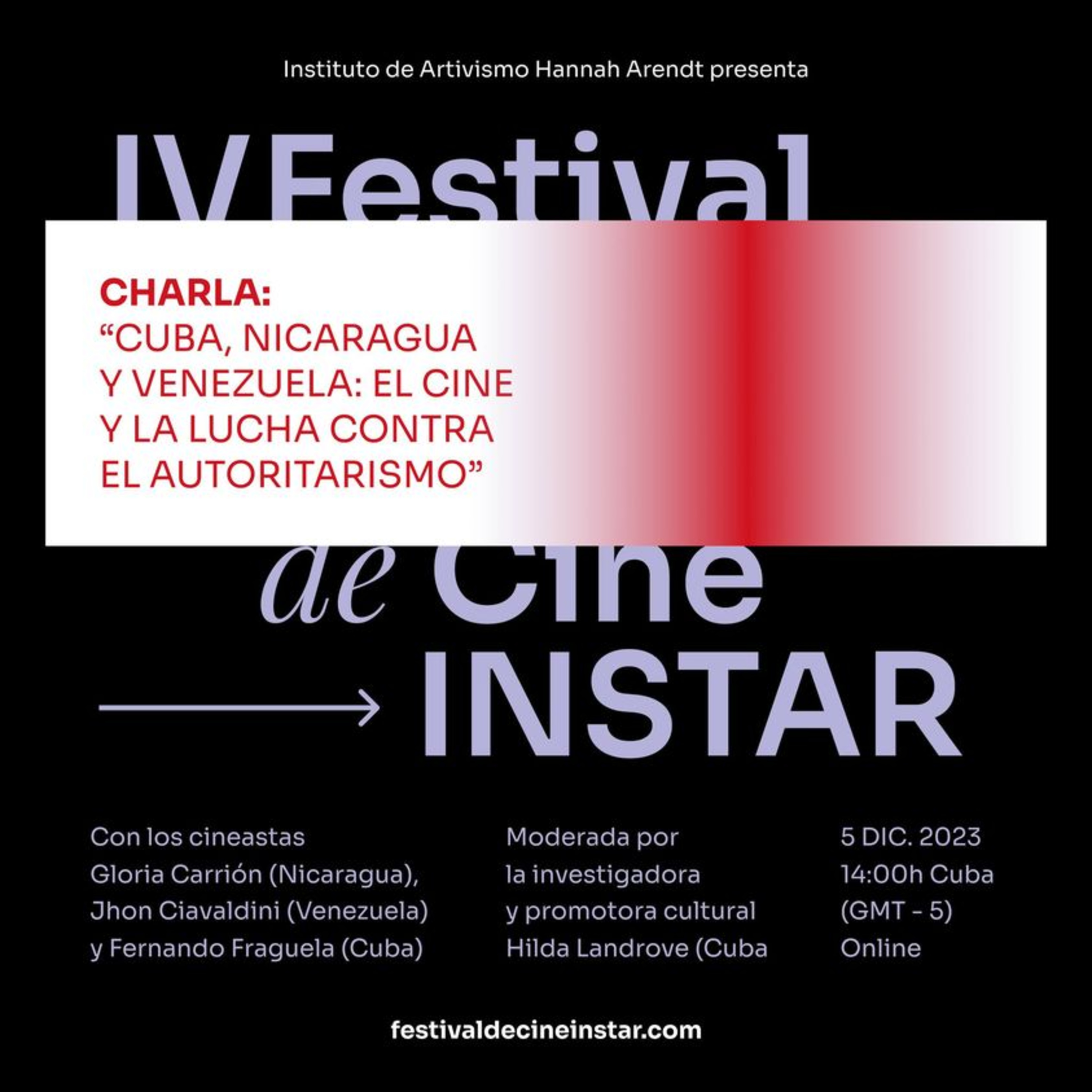 Charla: “Cuba, Nicaragua y Venezuela: el cine y la lucha contra el autoritarismo” episode artwork