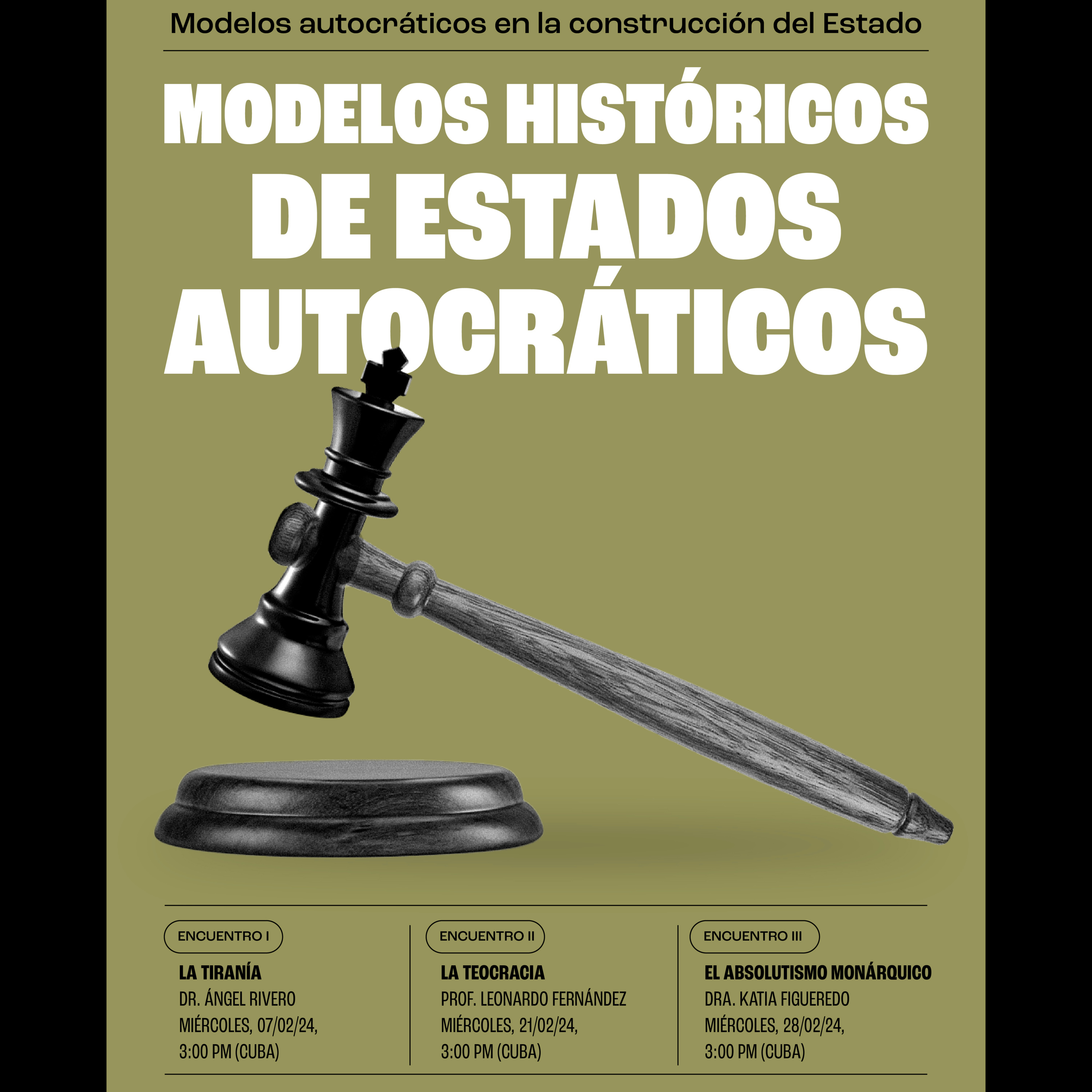 #AKĐmicas: Taller Modelos autocráticos en la construcción del Estado: La Teocracia episode artwork