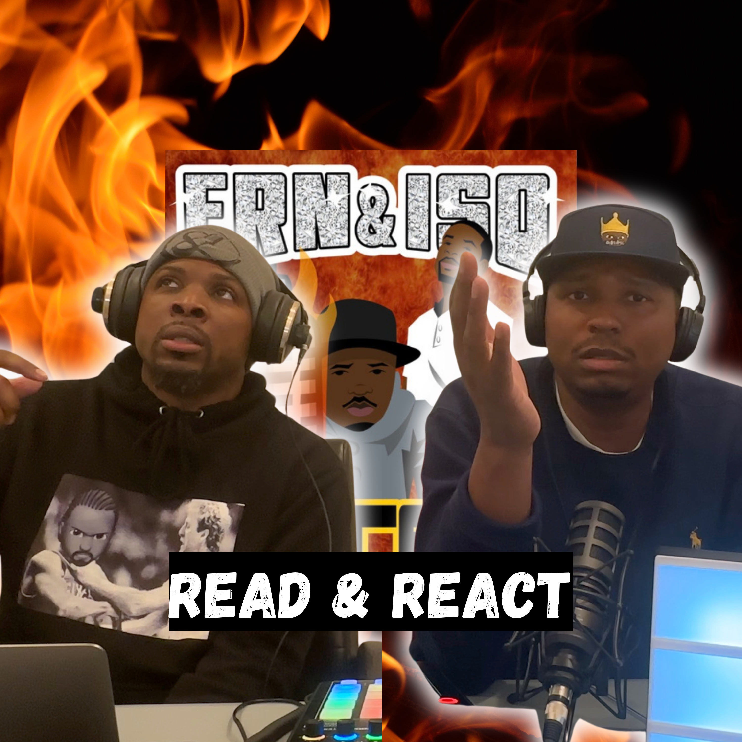 "Read and React Extravaganza! Ern and Iso Unleash Their Take on Viral Videos and Podcast Clips | Ern and Iso Podcast" episode artwork