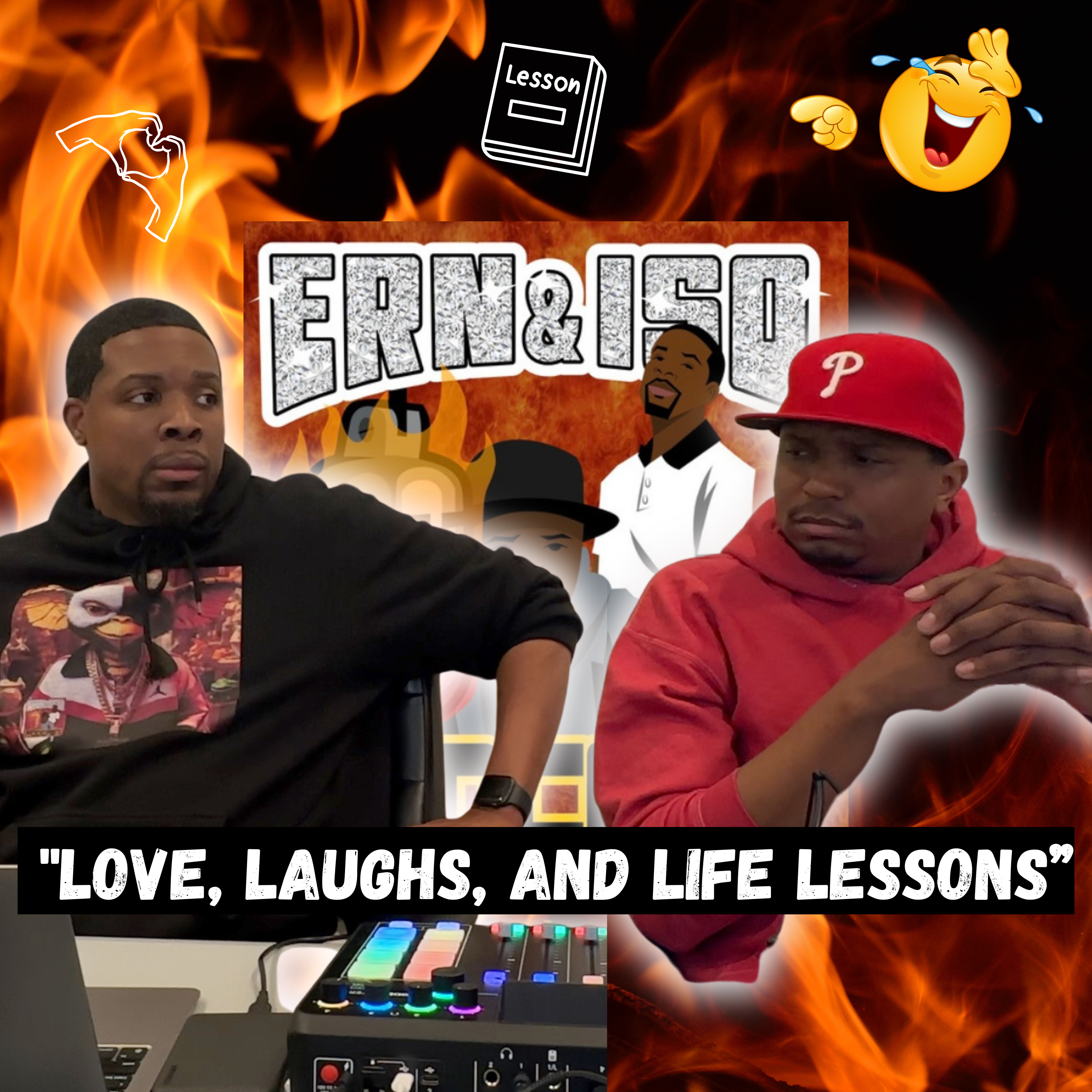  "Love, Laughs, and Life Lessons: Ern and Iso's Relationship Q&A Extravaganza!" episode artwork