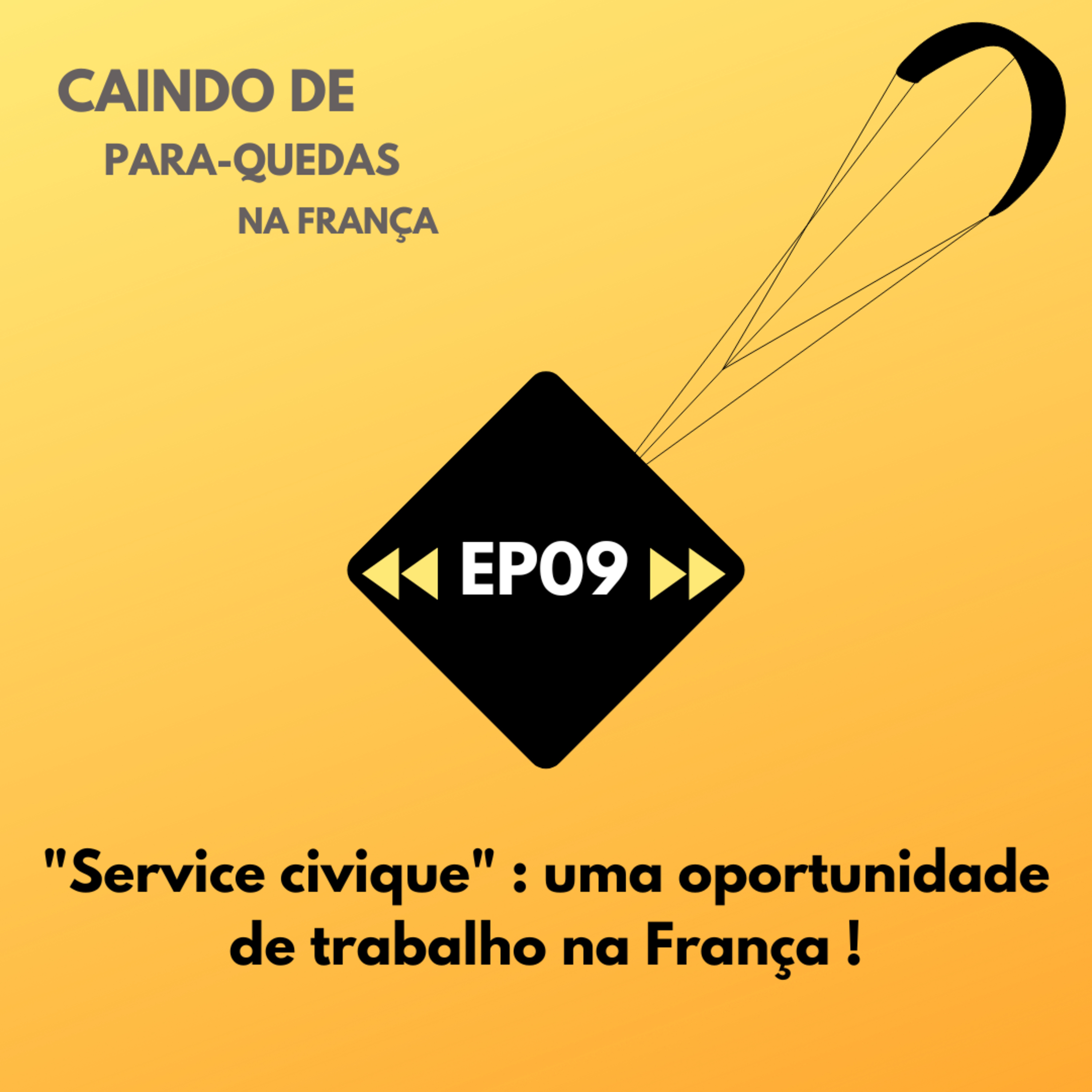 Caindo de Paraquedas na França