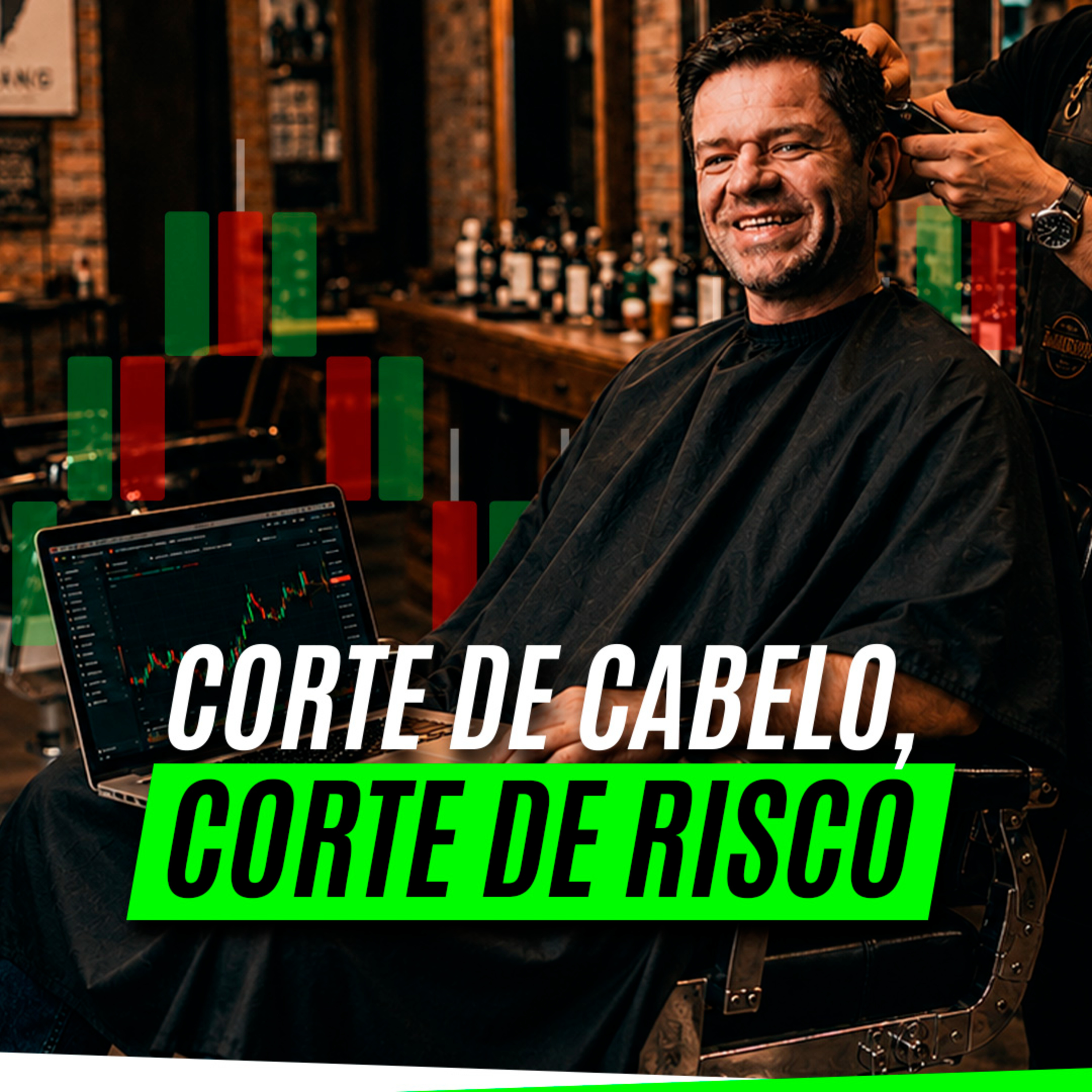 Cortei o cabelo e no caminho falei sobre o erro que destrói a consistência de qualquer trader episode artwork