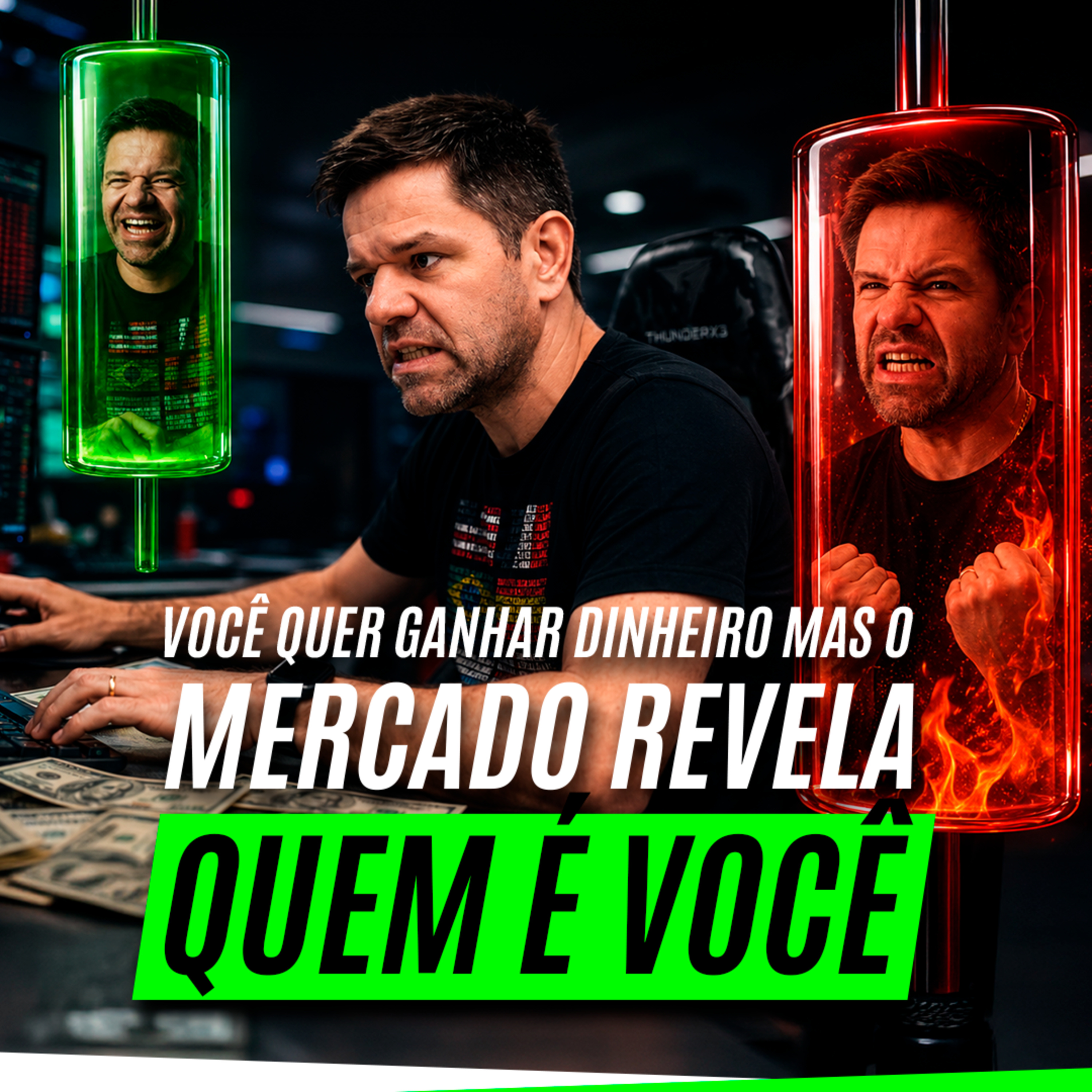 O mercado revela quem você é de verdade: ansioso, ganancioso, com pressa ou escasso episode artwork
