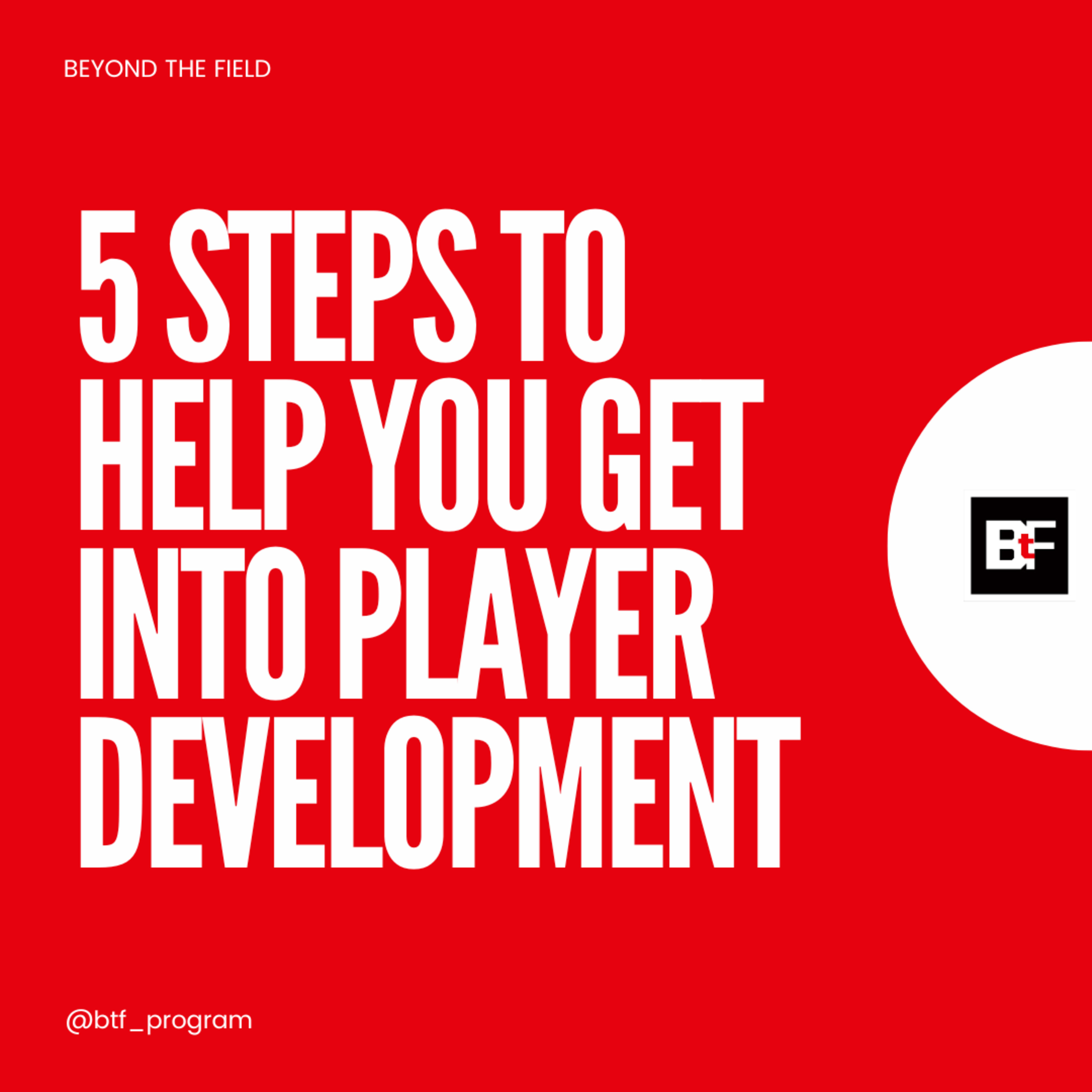 The Player Development Pod