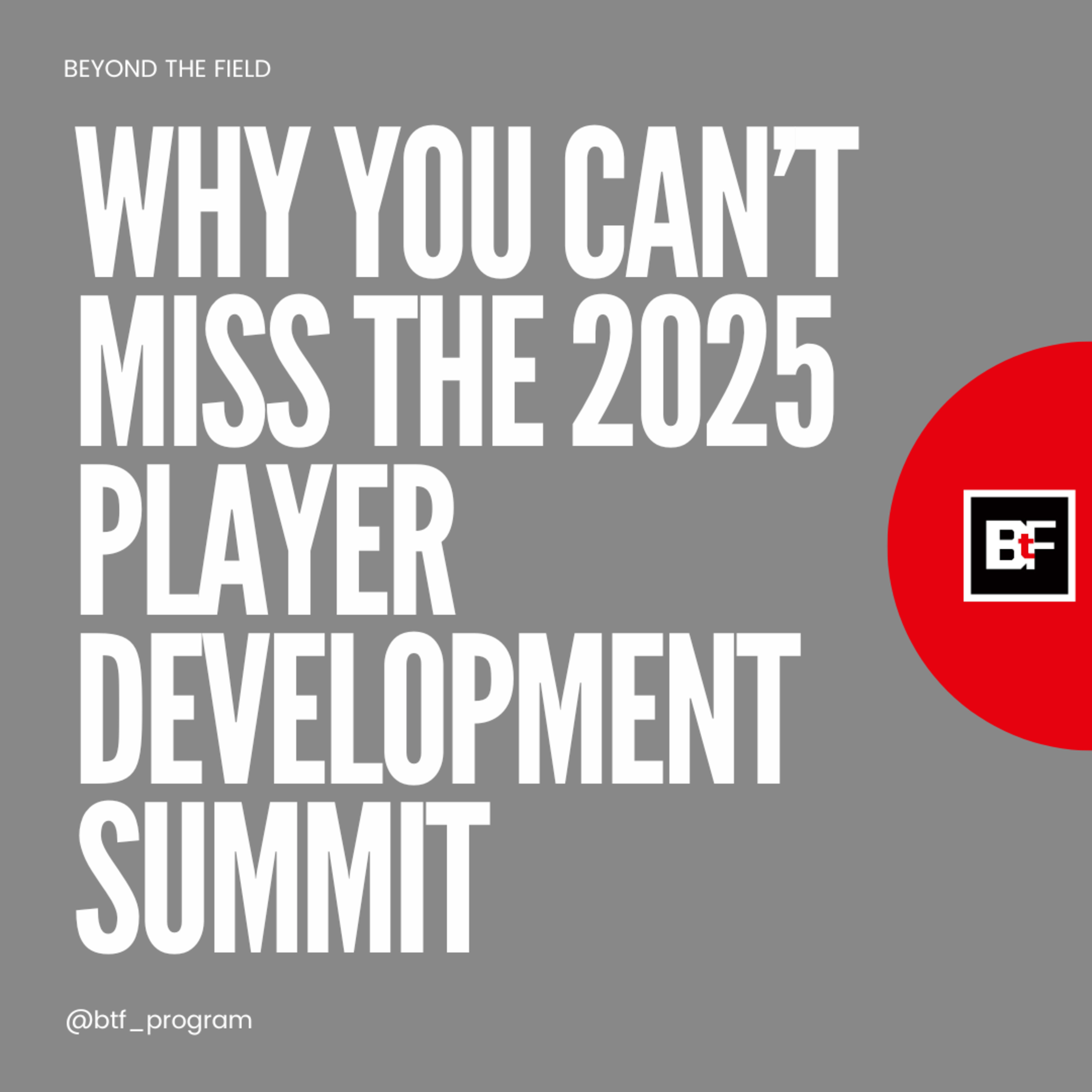 The Player Development Pod