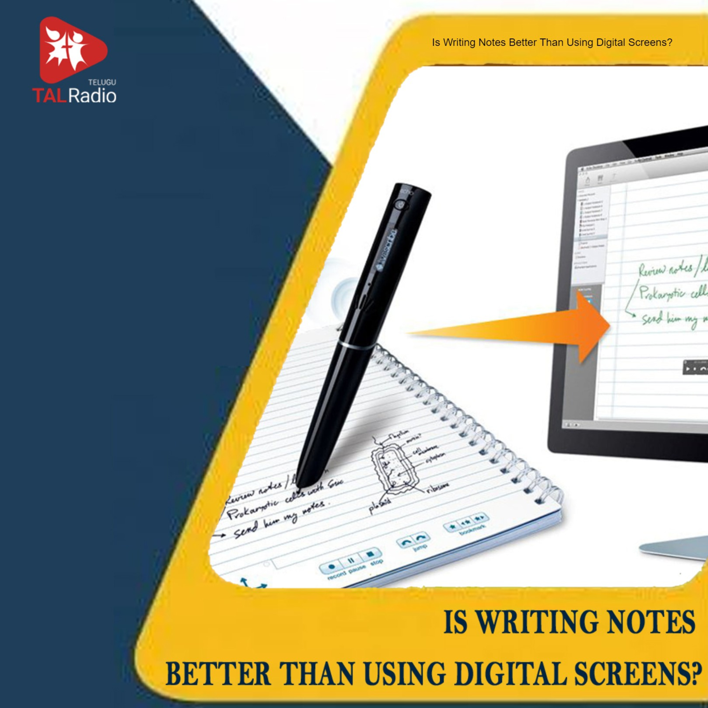 Is Writing Notes Better Than Using Digital Screens?