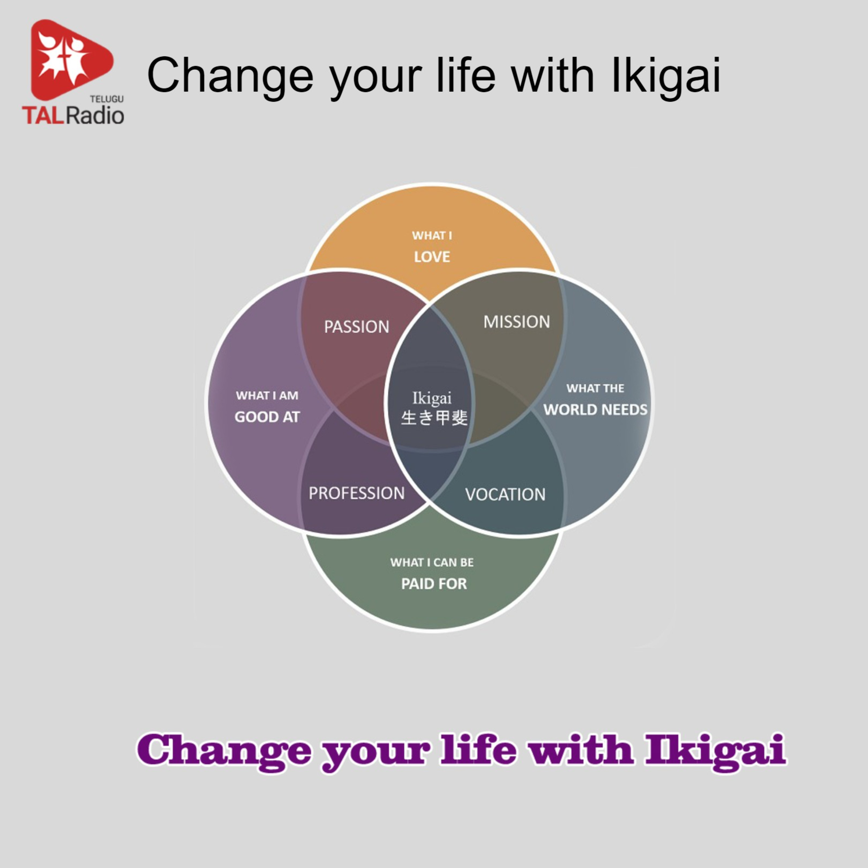 Change your life with Ikigai